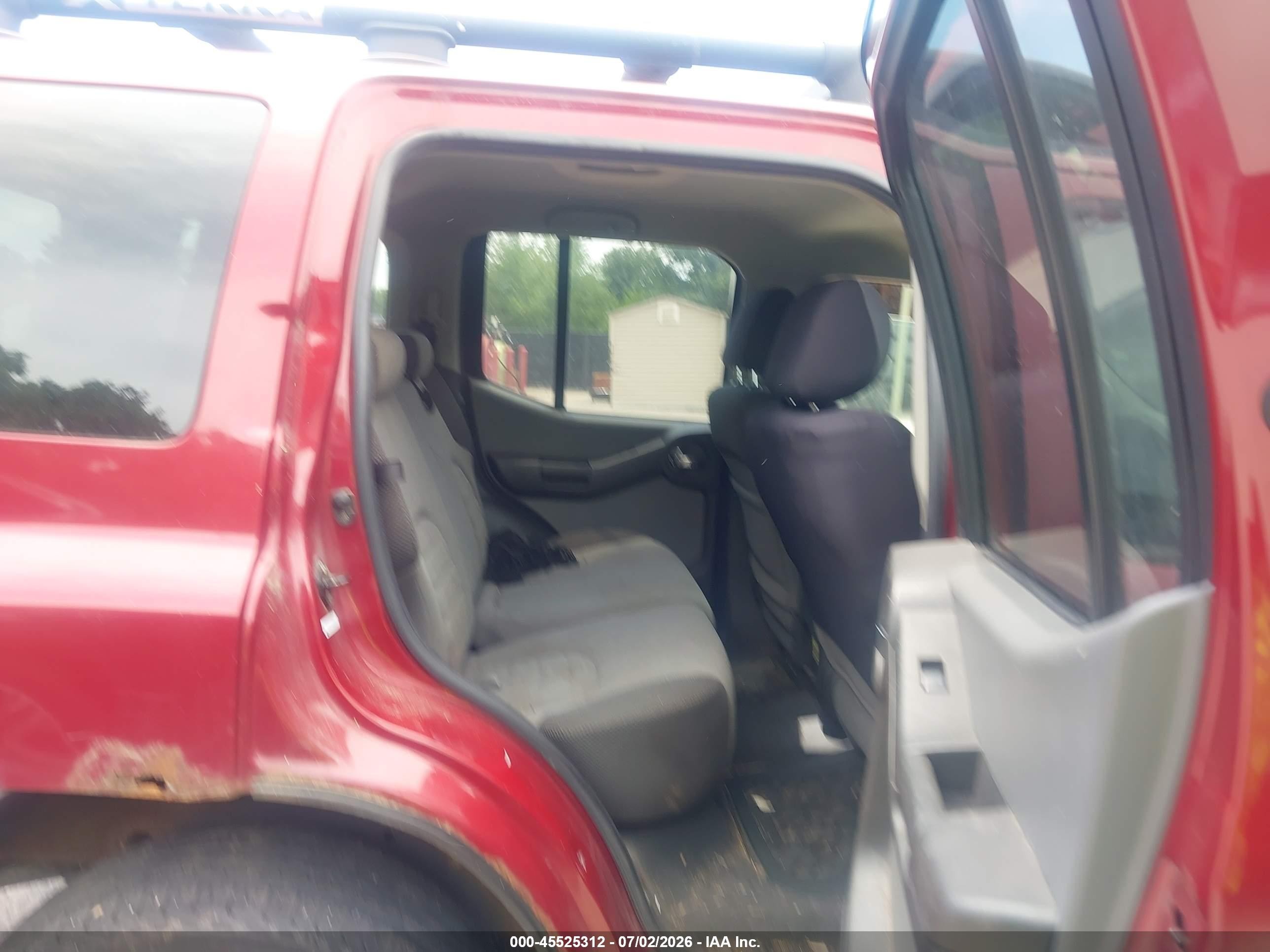 2006 Nissan Xterra S Red vin: 5N1AN08W36C547765