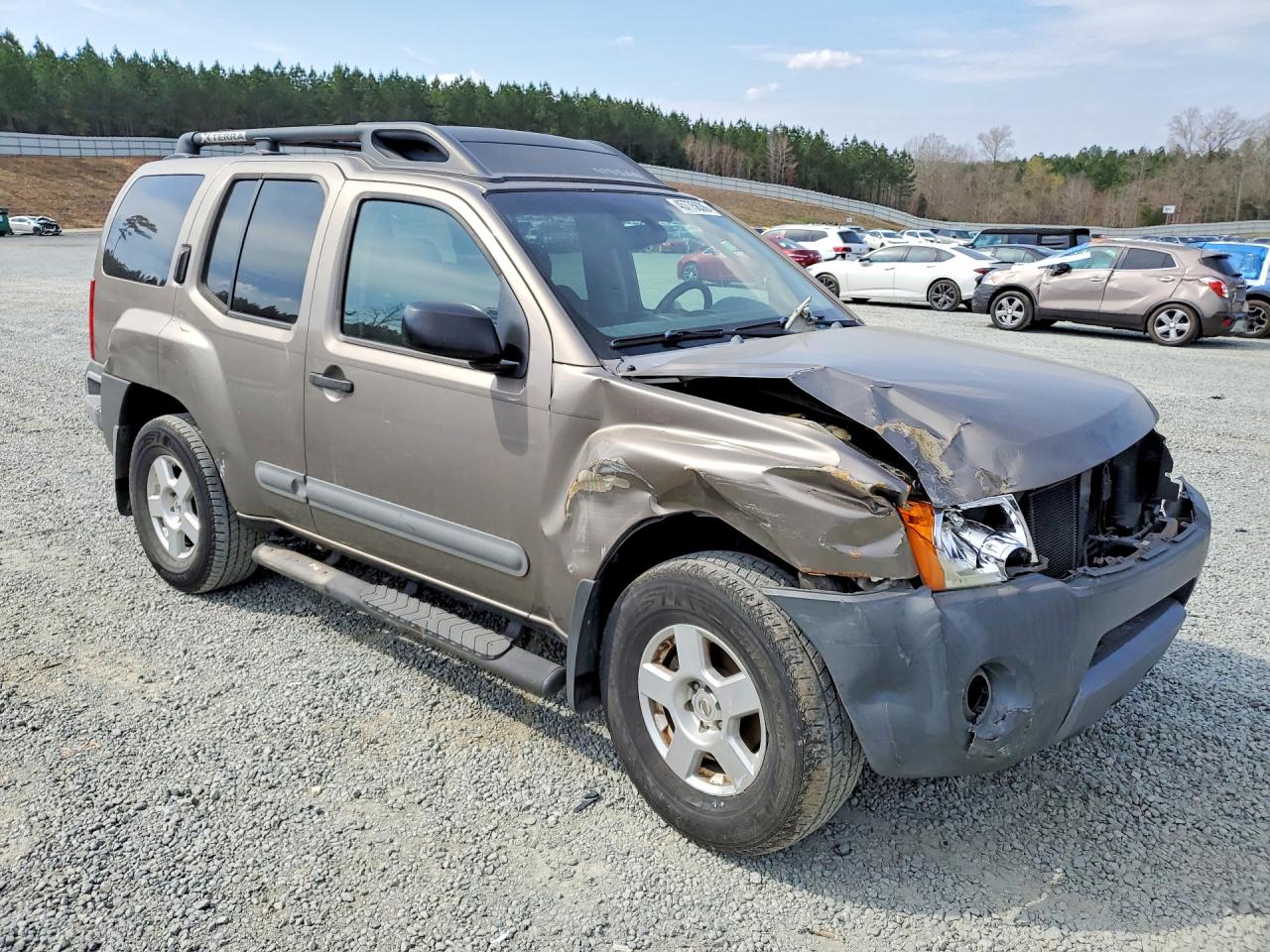 2006 Nissan Xterra X Tan vin: 5N1AN08W36C554635
