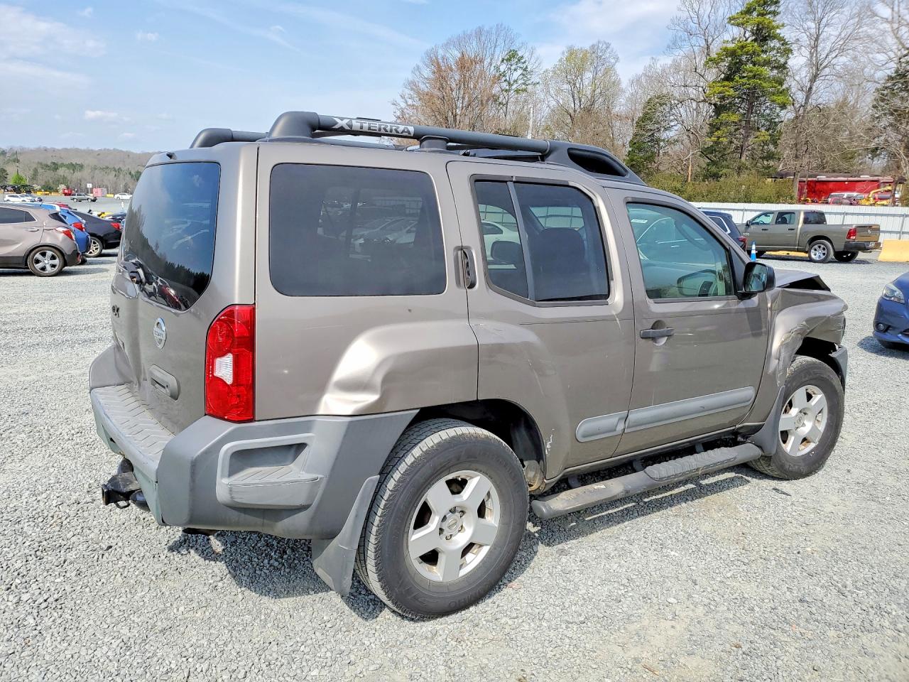 2006 Nissan Xterra X Tan vin: 5N1AN08W36C554635