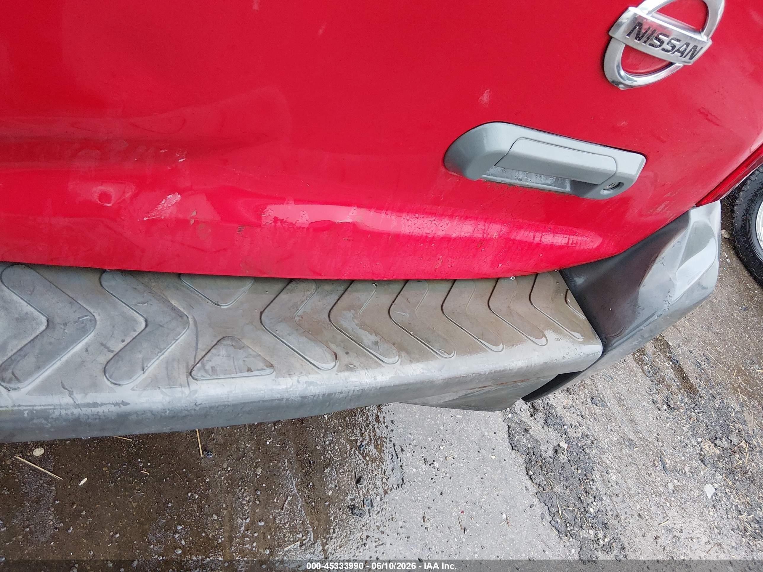2008 Nissan Xterra Off Road Красный vin: 5N1AN08W38C510461