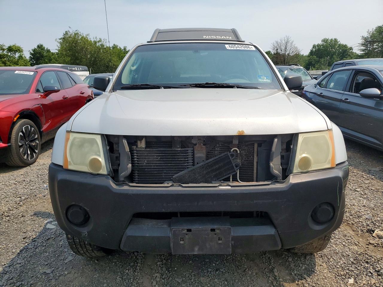 2008 Nissan Xterra Off Road Silver vin: 5N1AN08W38C528250