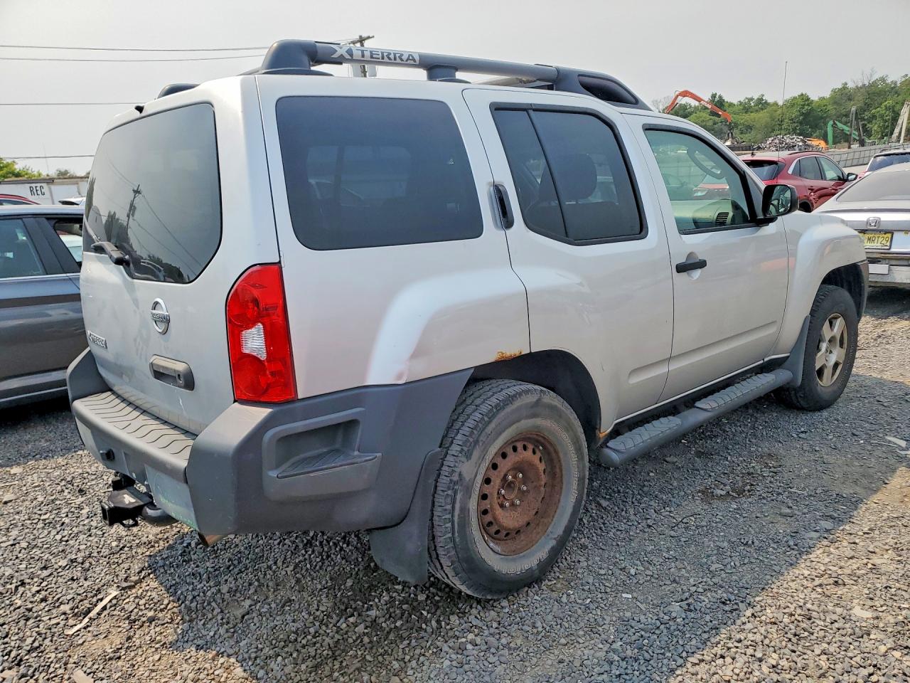 2008 Nissan Xterra Off Road Silver vin: 5N1AN08W38C528250