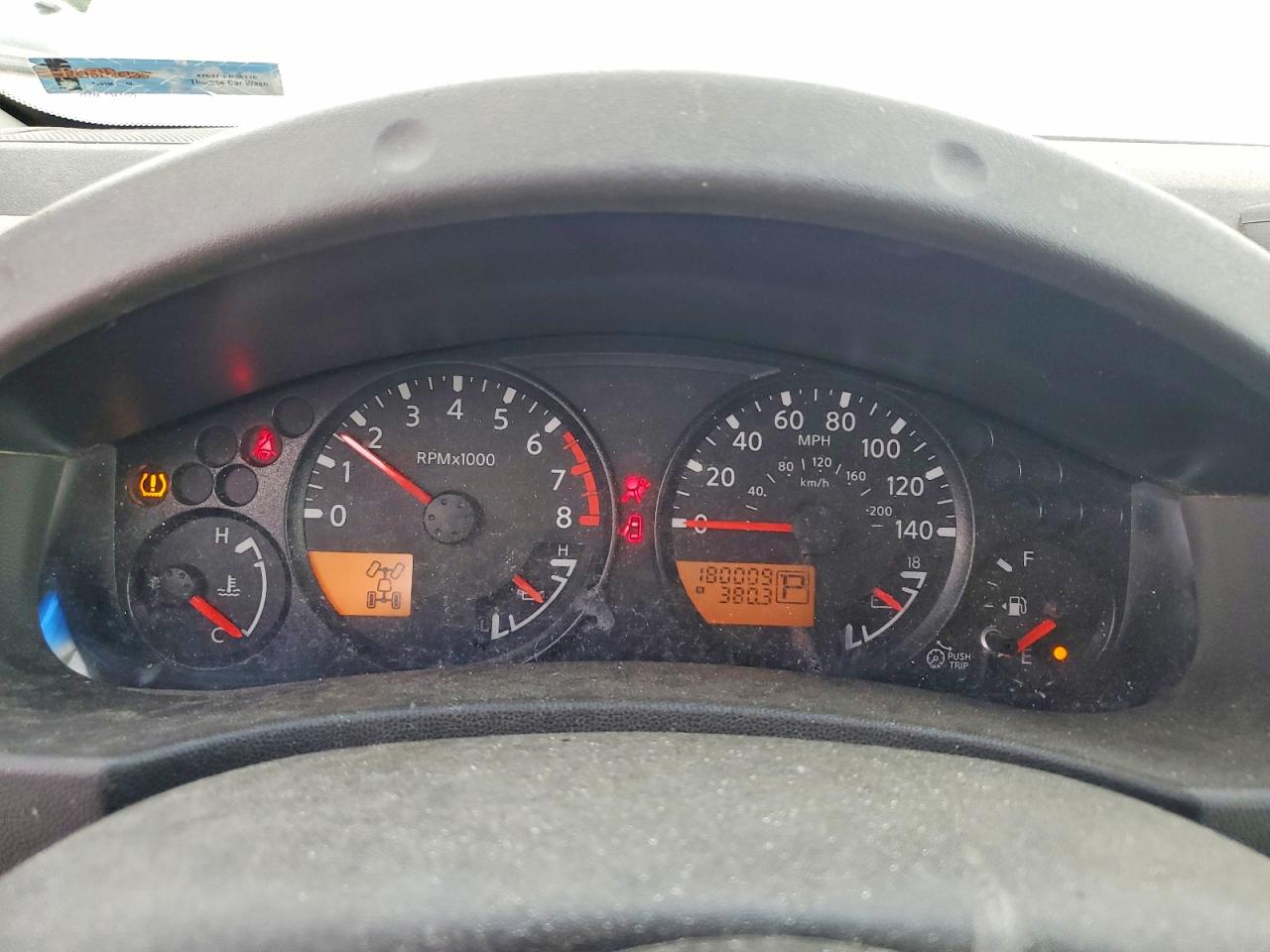 2008 Nissan Xterra X Silver vin: 5N1AN08W38C536316