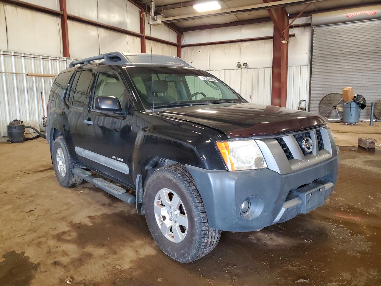 2008 Nissan Xterra X Black vin: 5N1AN08W38C537563