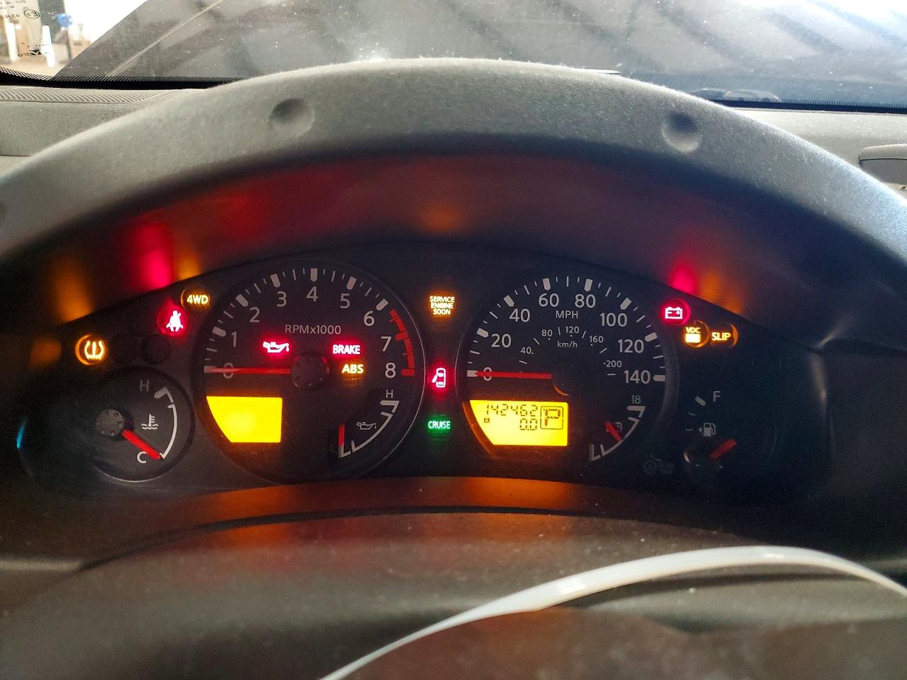 2008 Nissan Xterra X Black vin: 5N1AN08W38C537563