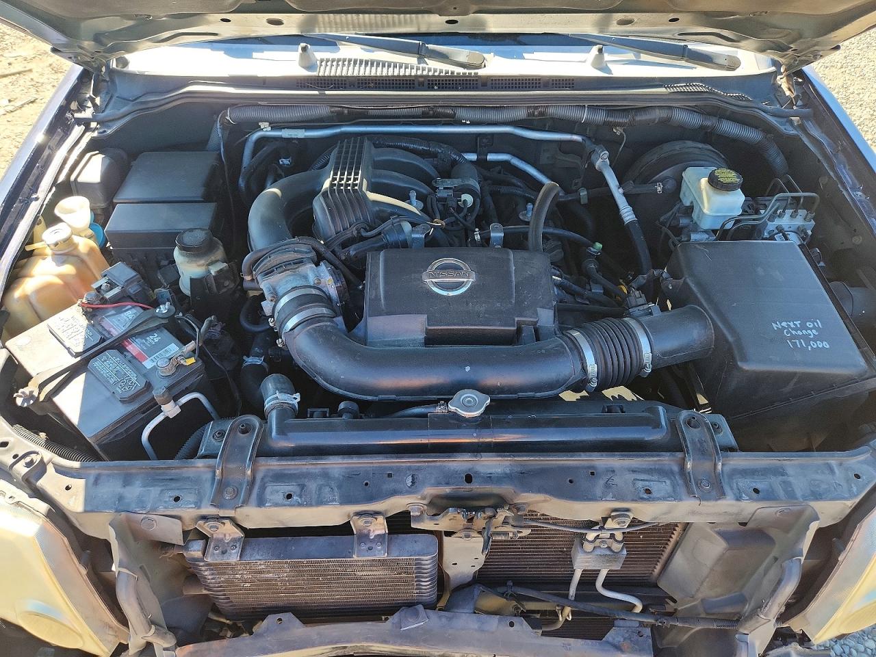 2008 Nissan Xterra X Blue vin: 5N1AN08W38C537823