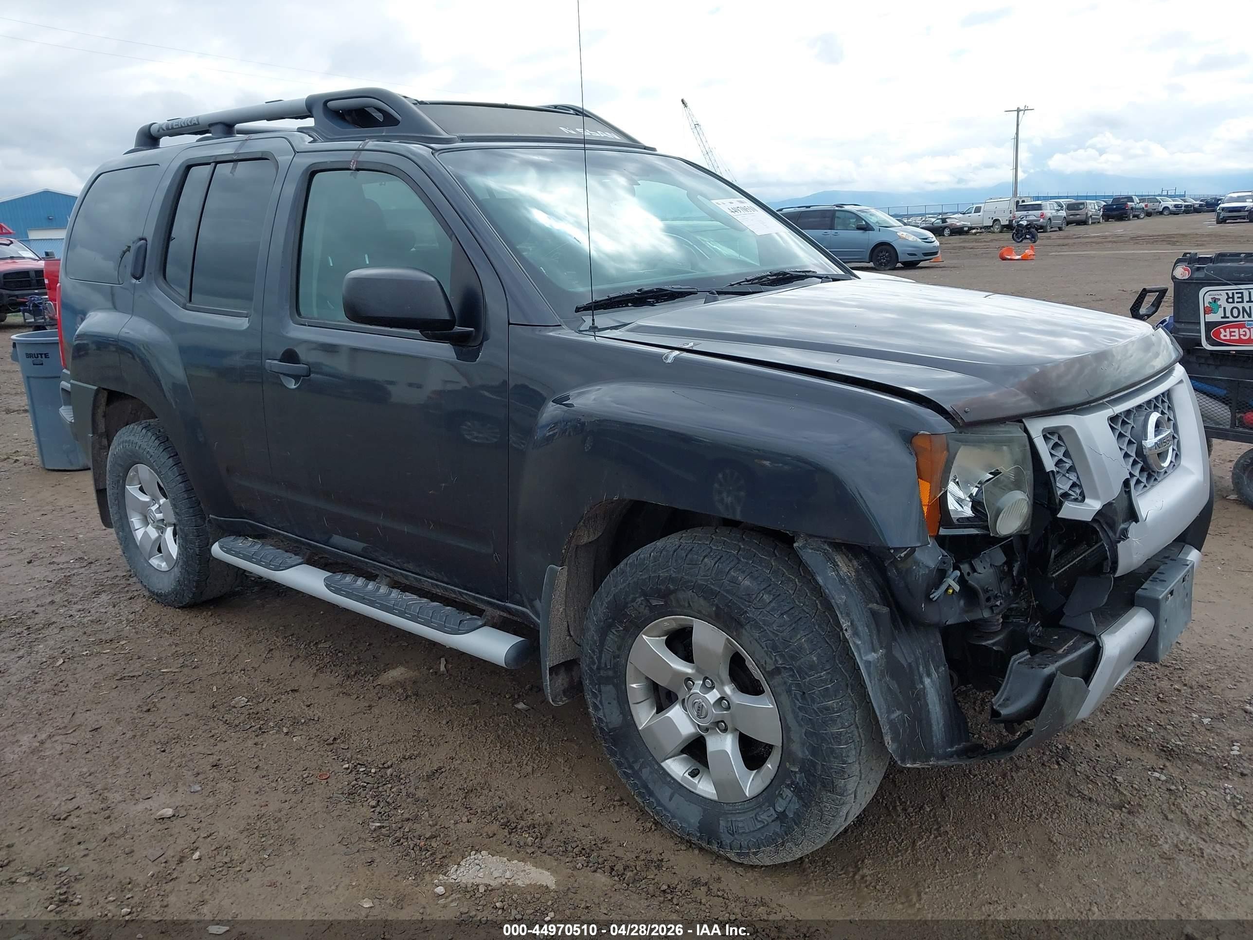 2009 Nissan Xterra S Gray vin: 5N1AN08W39C509599