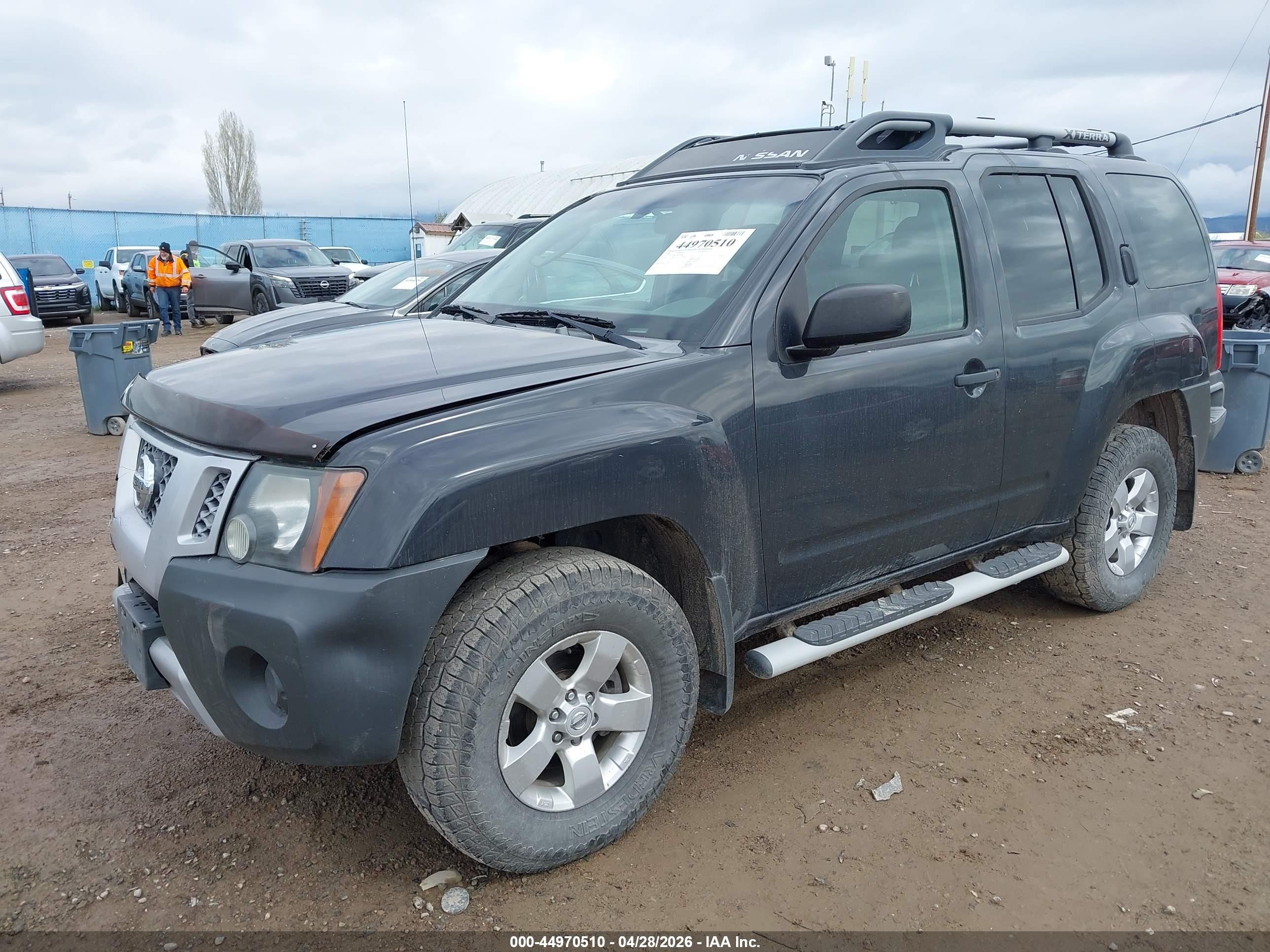 2009 Nissan Xterra S Серый vin: 5N1AN08W39C509599