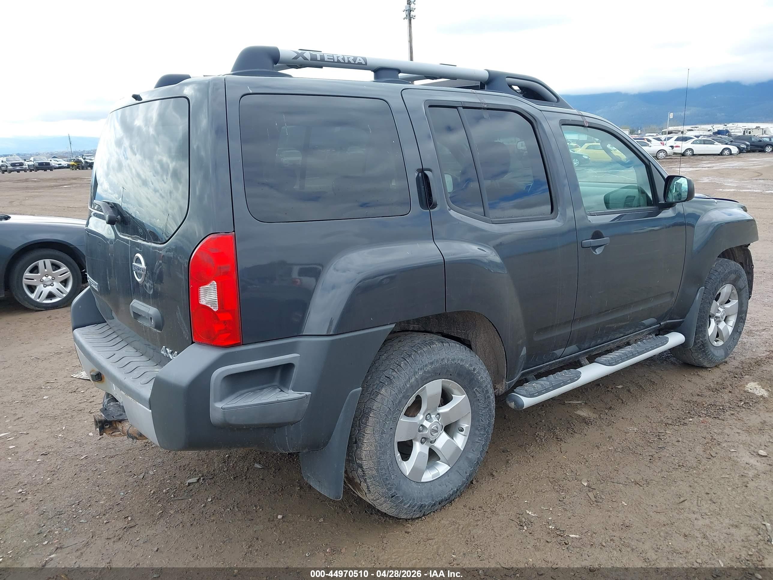 2009 Nissan Xterra S Серый vin: 5N1AN08W39C509599