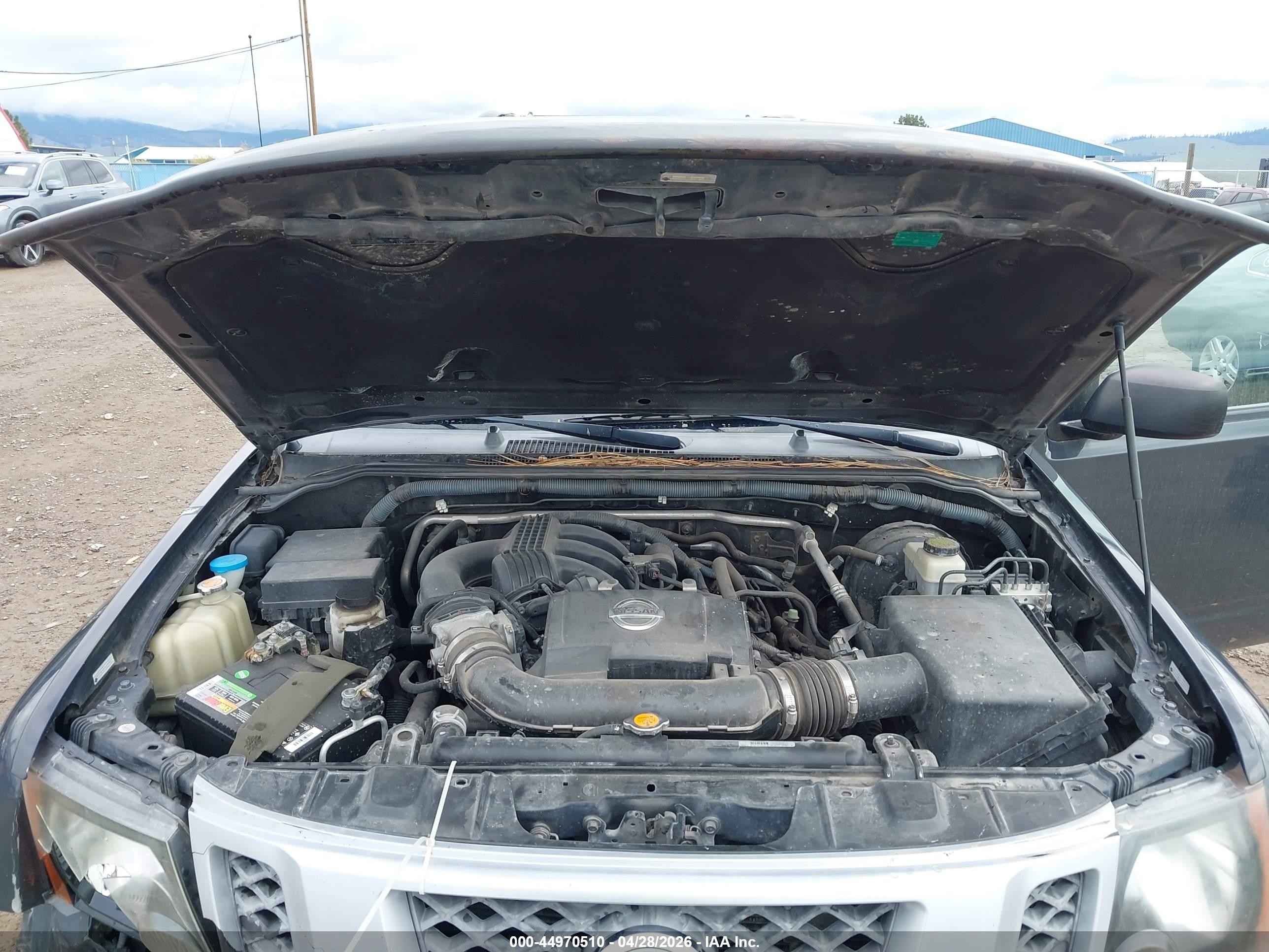 2009 Nissan Xterra S Серый vin: 5N1AN08W39C509599