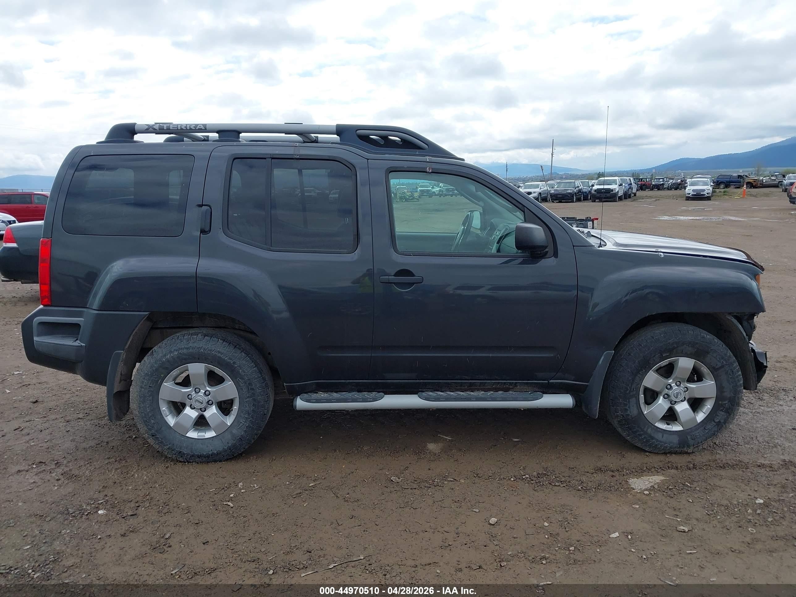 2009 Nissan Xterra S Серый vin: 5N1AN08W39C509599