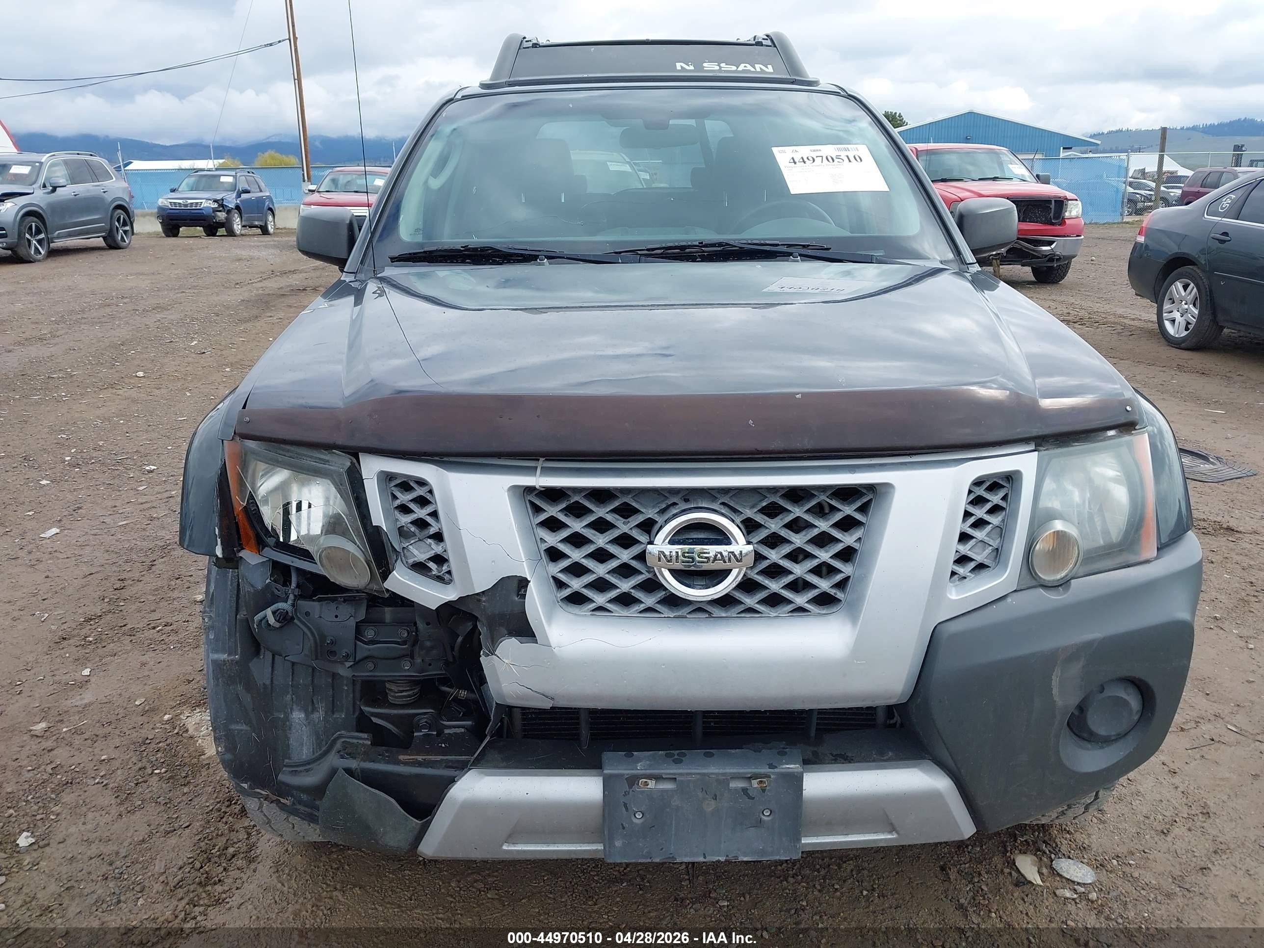 2009 Nissan Xterra S Серый vin: 5N1AN08W39C509599