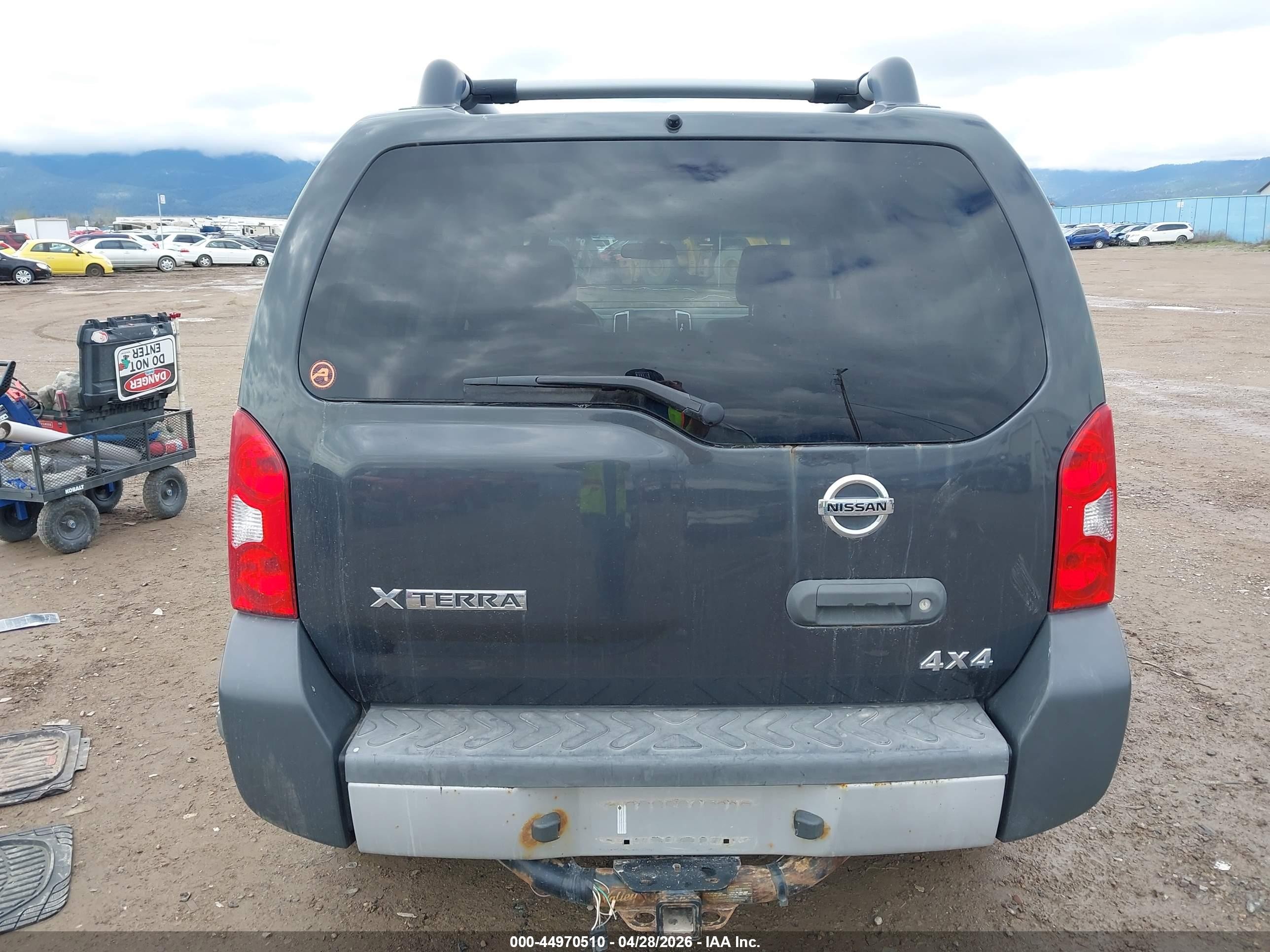 2009 Nissan Xterra S Серый vin: 5N1AN08W39C509599