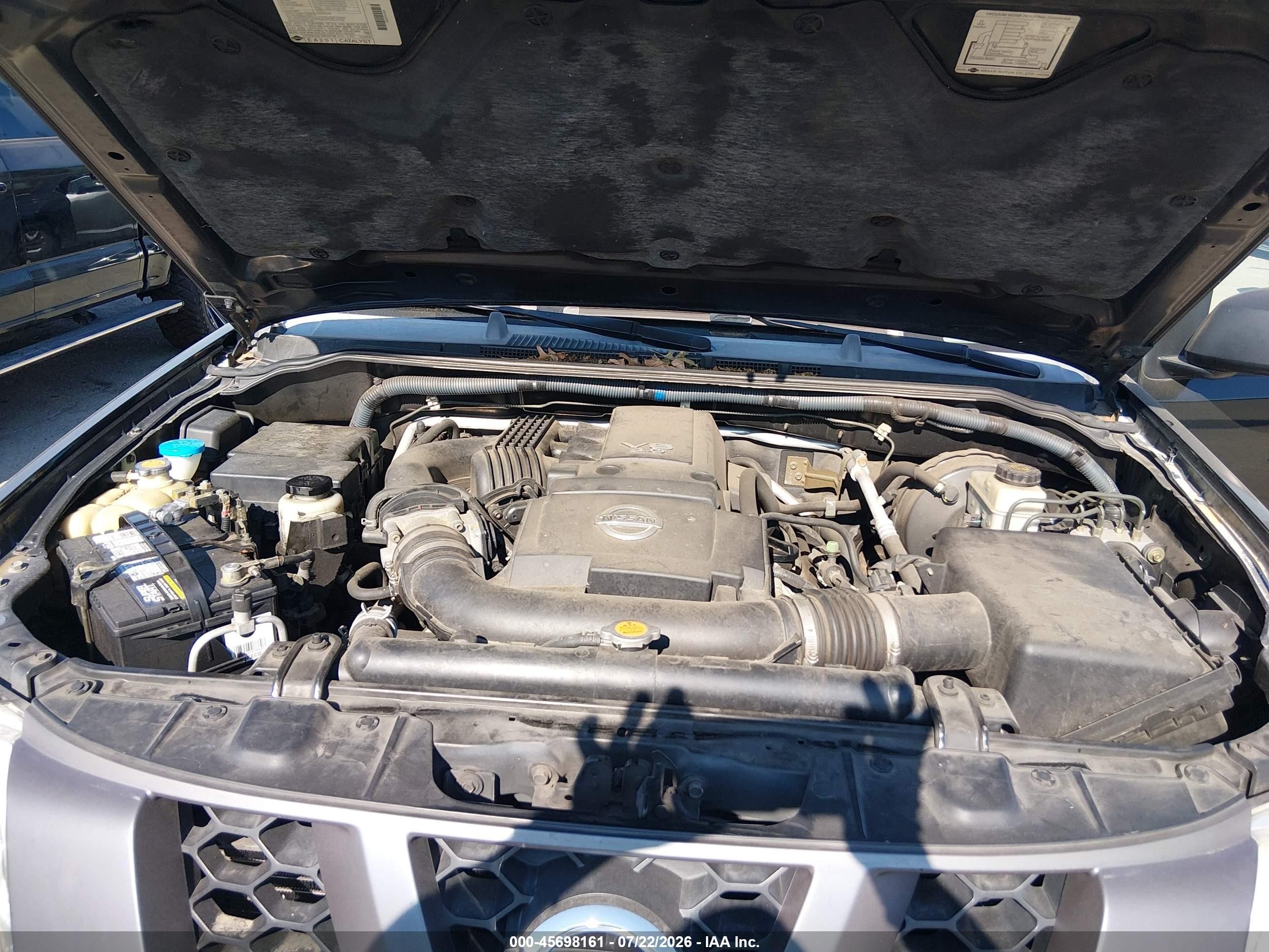 2005 Nissan Xterra Se Black vin: 5N1AN08W45C641653