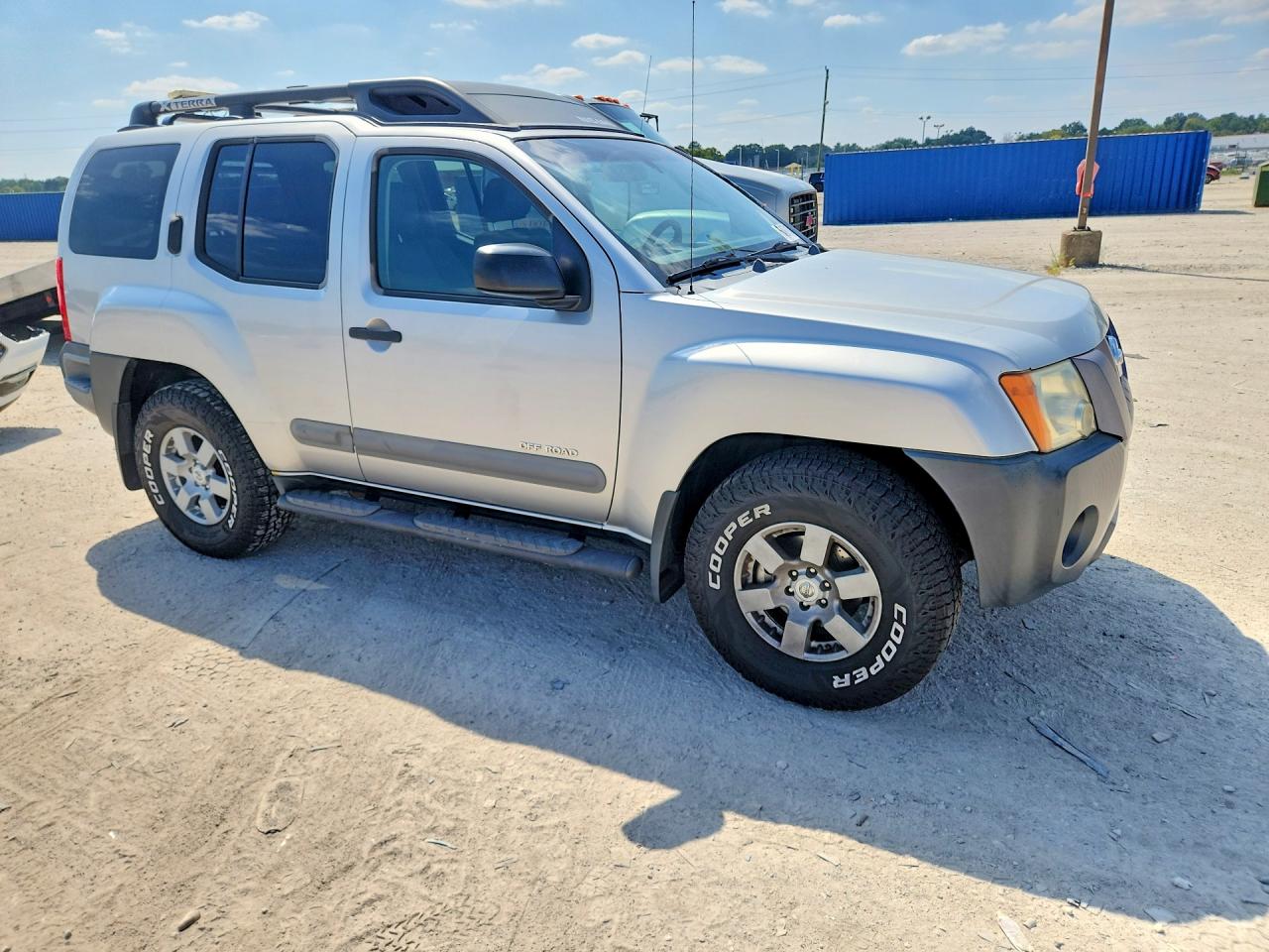 2005 Nissan Xterra S Silver vin: 5N1AN08W45C645170