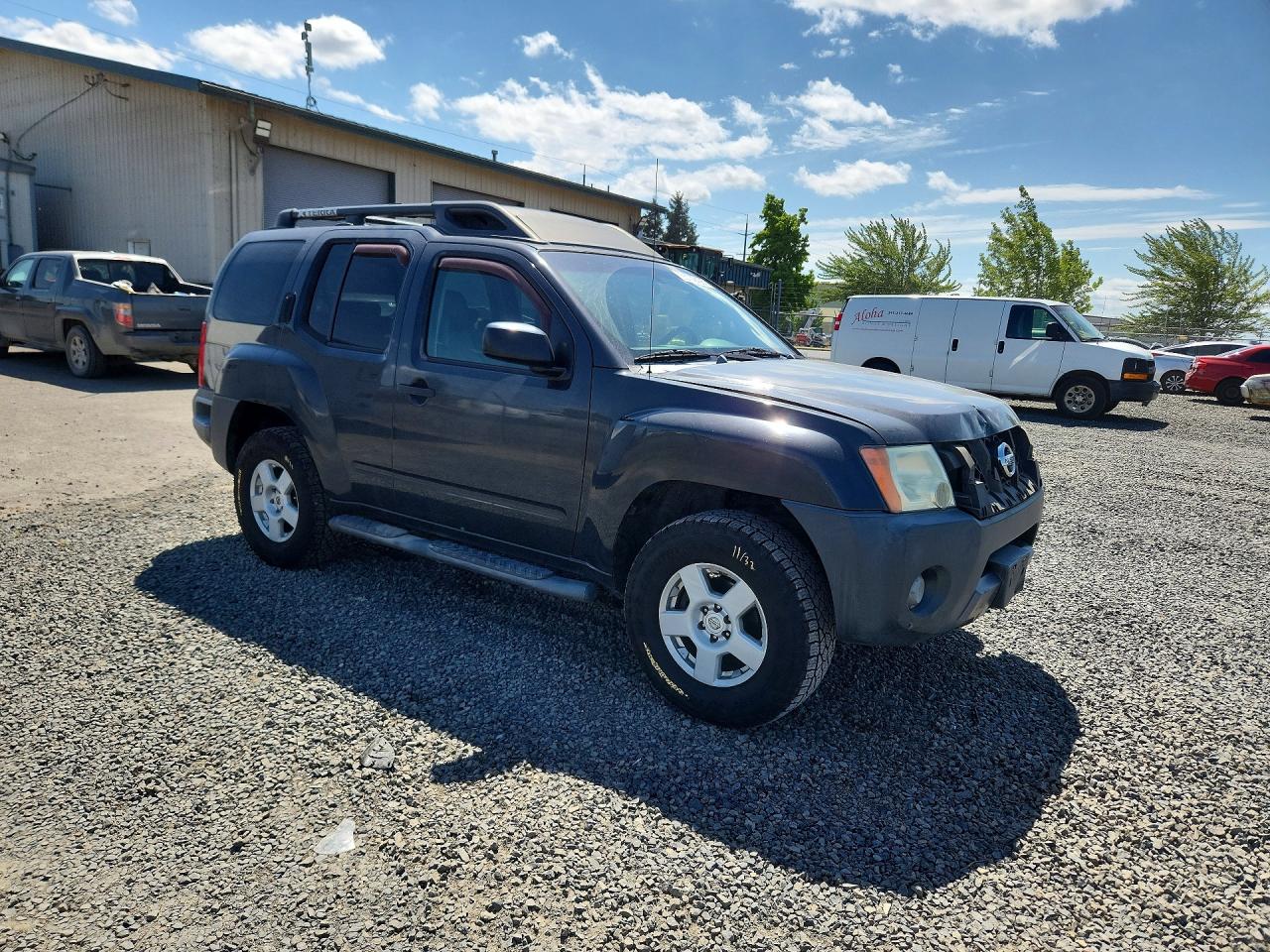 2005 Nissan Xterra S Gray vin: 5N1AN08W45C646691