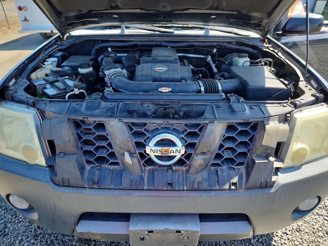 2005 Nissan Xterra S Gray vin: 5N1AN08W45C646691