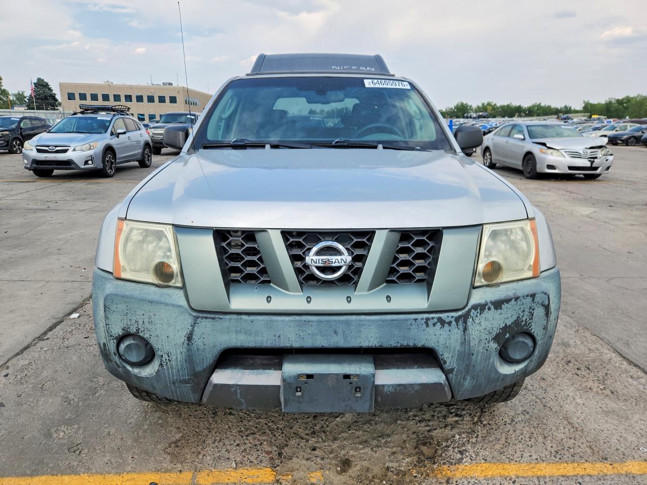 2006 Nissan Xterra X Silver vin: 5N1AN08W46C522812
