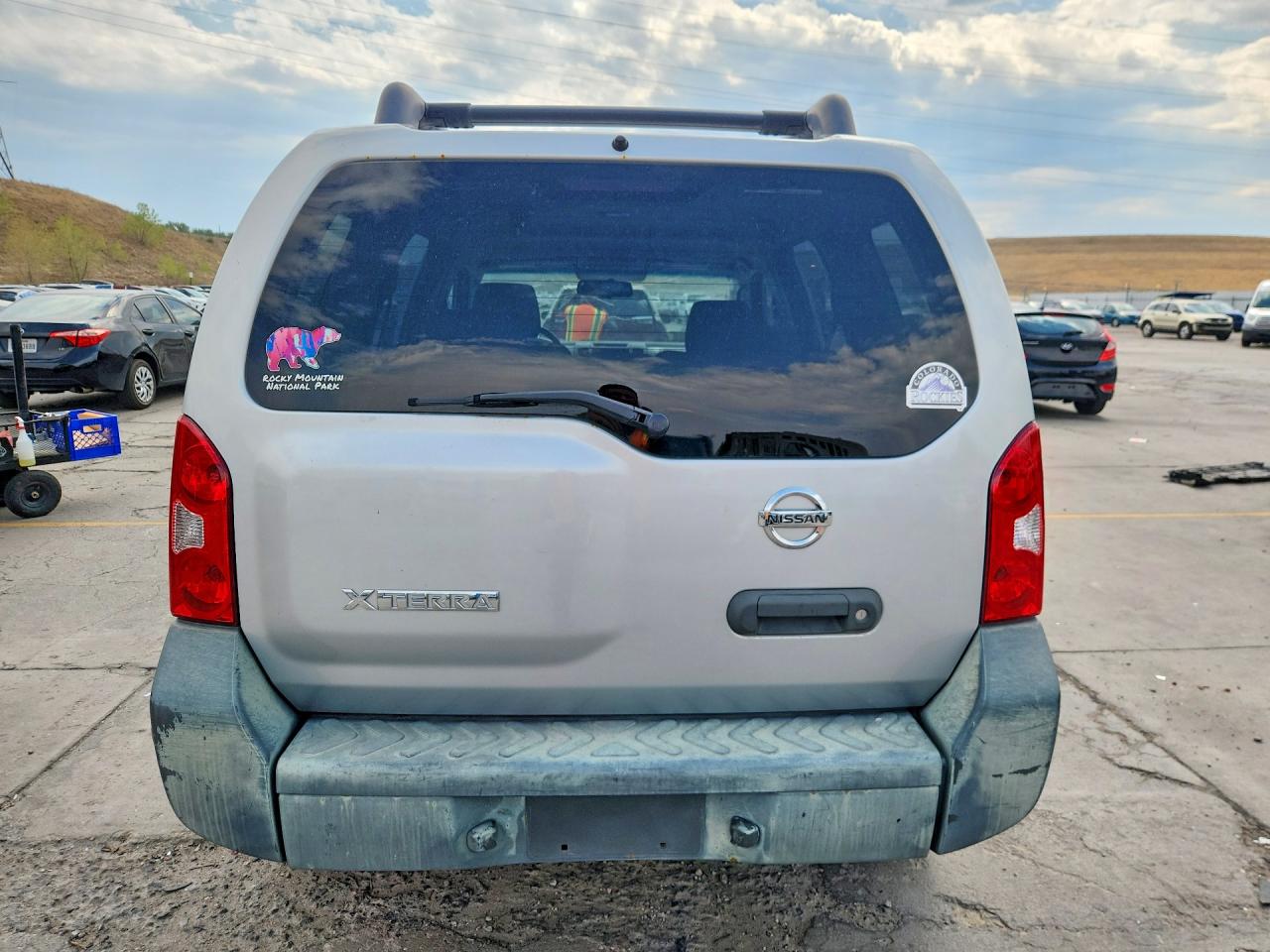 2006 Nissan Xterra X Silver vin: 5N1AN08W46C522812