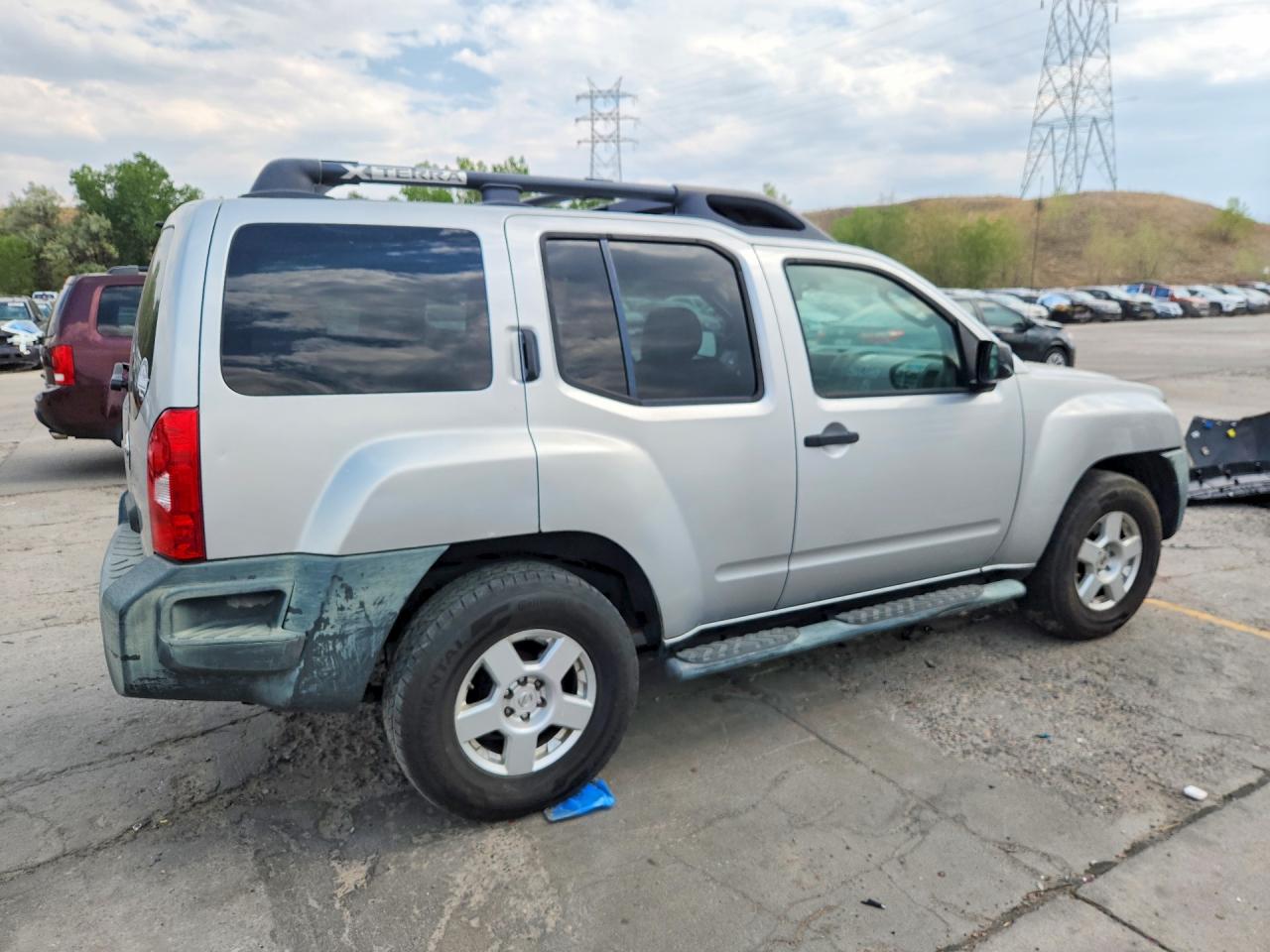 2006 Nissan Xterra X Silver vin: 5N1AN08W46C522812