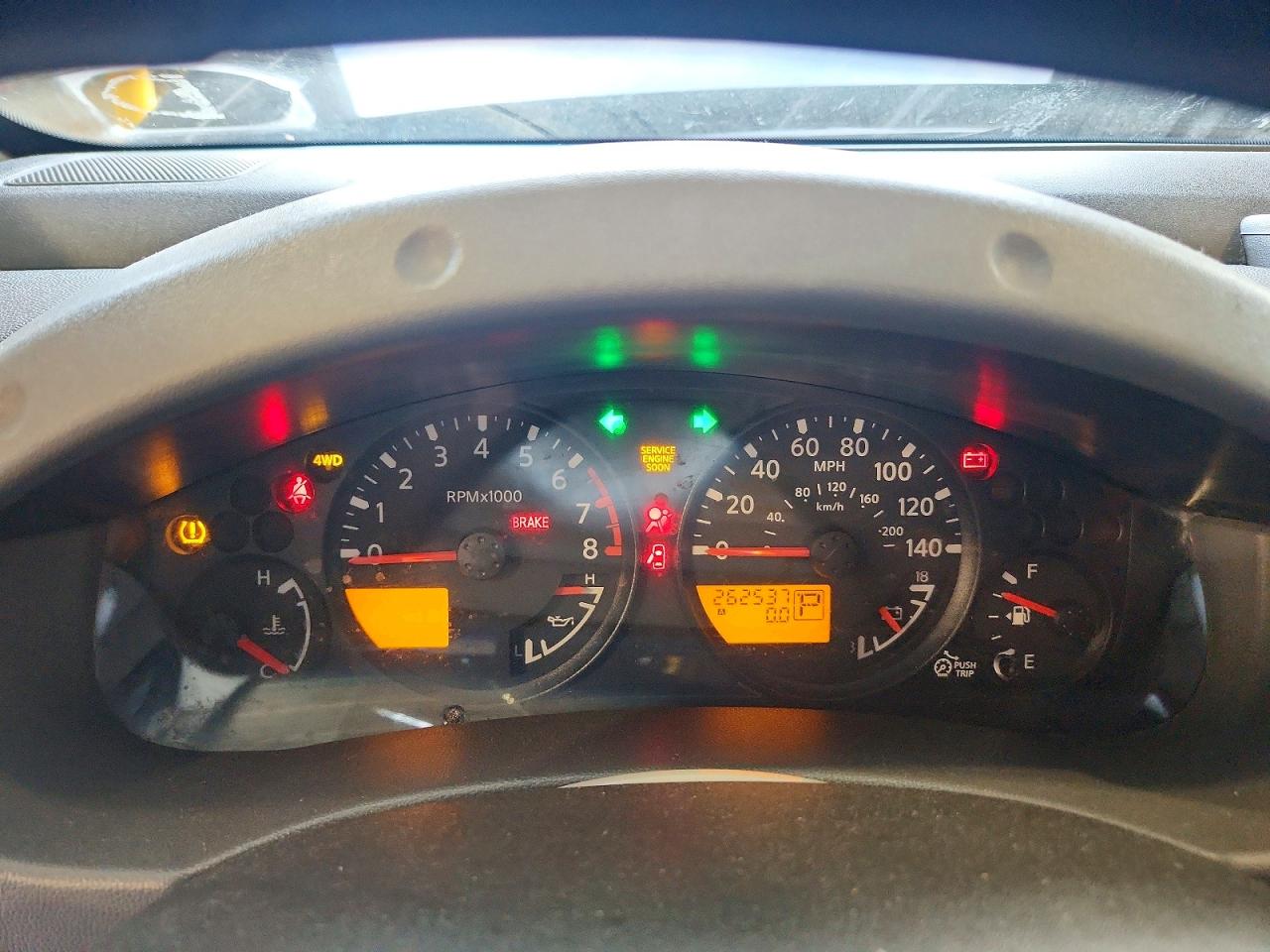 2006 Nissan Xterra X Black vin: 5N1AN08W46C558791