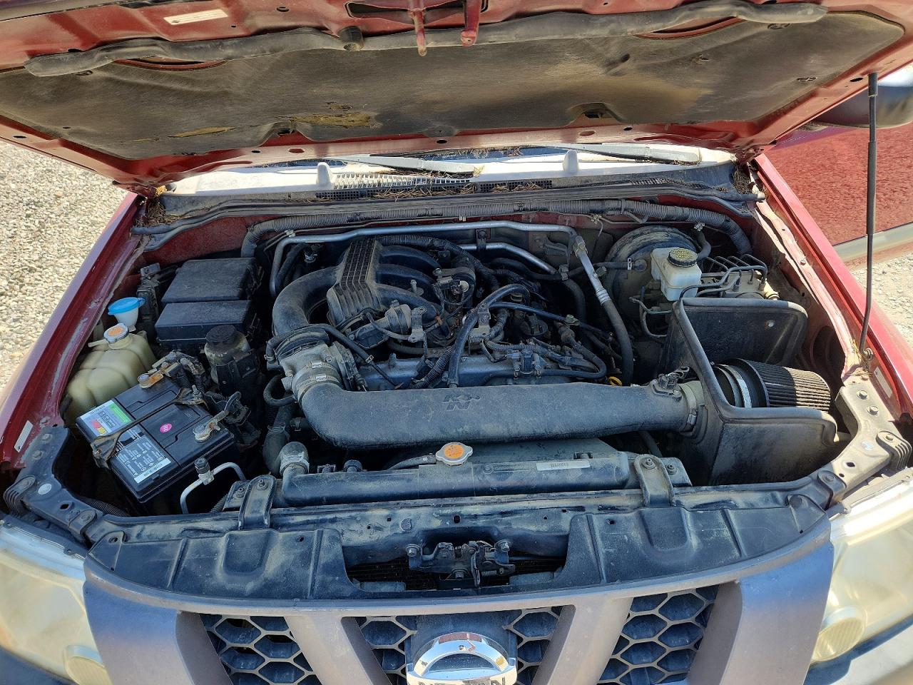 2007 Nissan Xterra Off Road Red vin: 5N1AN08W47C543760