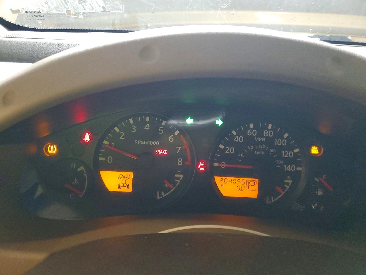 2008 Nissan Xterra Off Road Желто-коричневый vin: 5N1AN08W48C531769