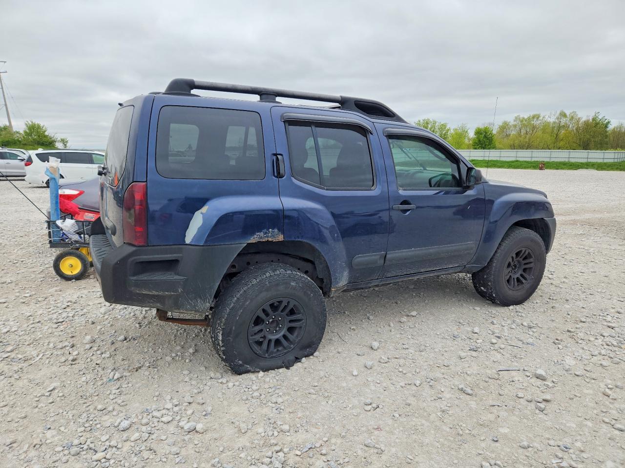 2008 Nissan Xterra X Blue vin: 5N1AN08W48C540374