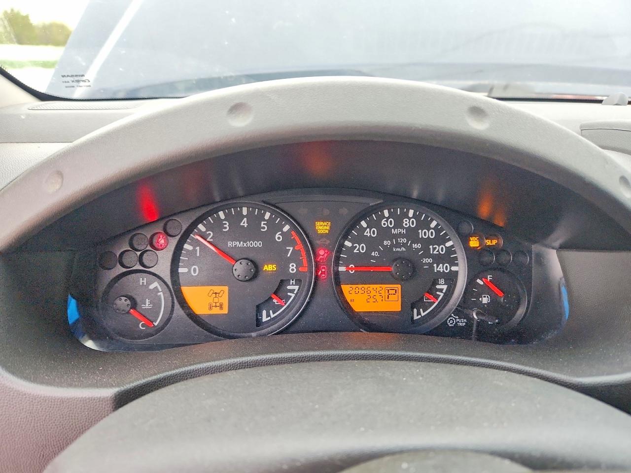 2008 Nissan Xterra X Blue vin: 5N1AN08W48C540374