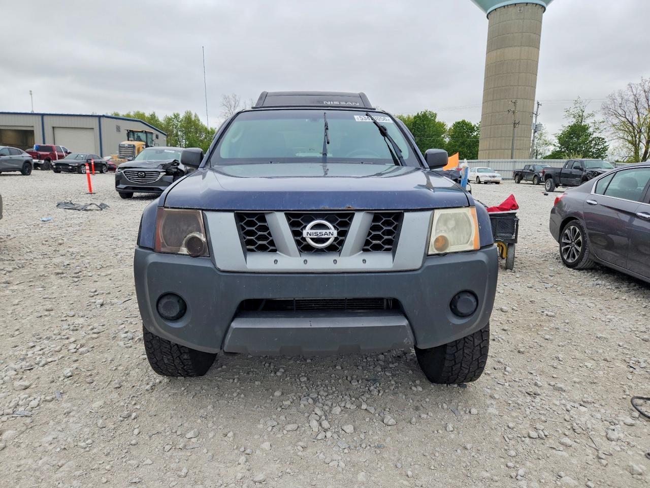 2008 Nissan Xterra X Blue vin: 5N1AN08W48C540374