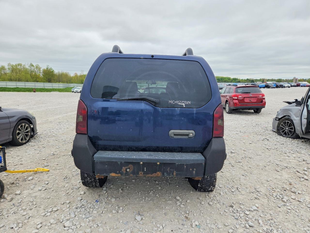 2008 Nissan Xterra X Blue vin: 5N1AN08W48C540374