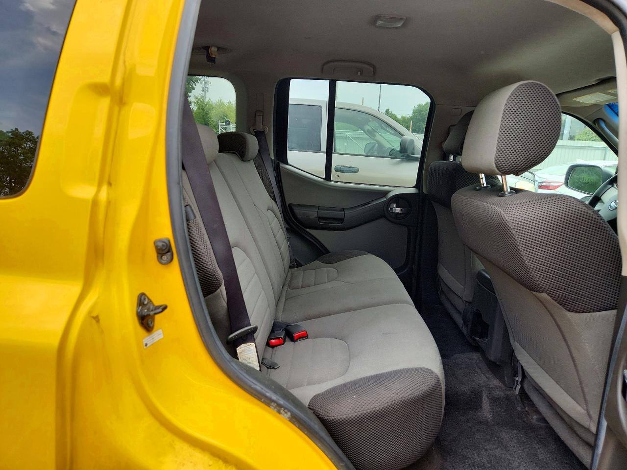 2005 Nissan Xterra S Yellow vin: 5N1AN08W55C610752