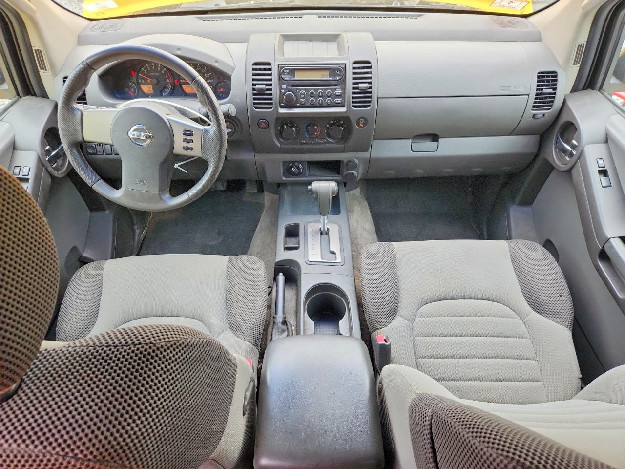 2005 Nissan Xterra S Yellow vin: 5N1AN08W55C610752