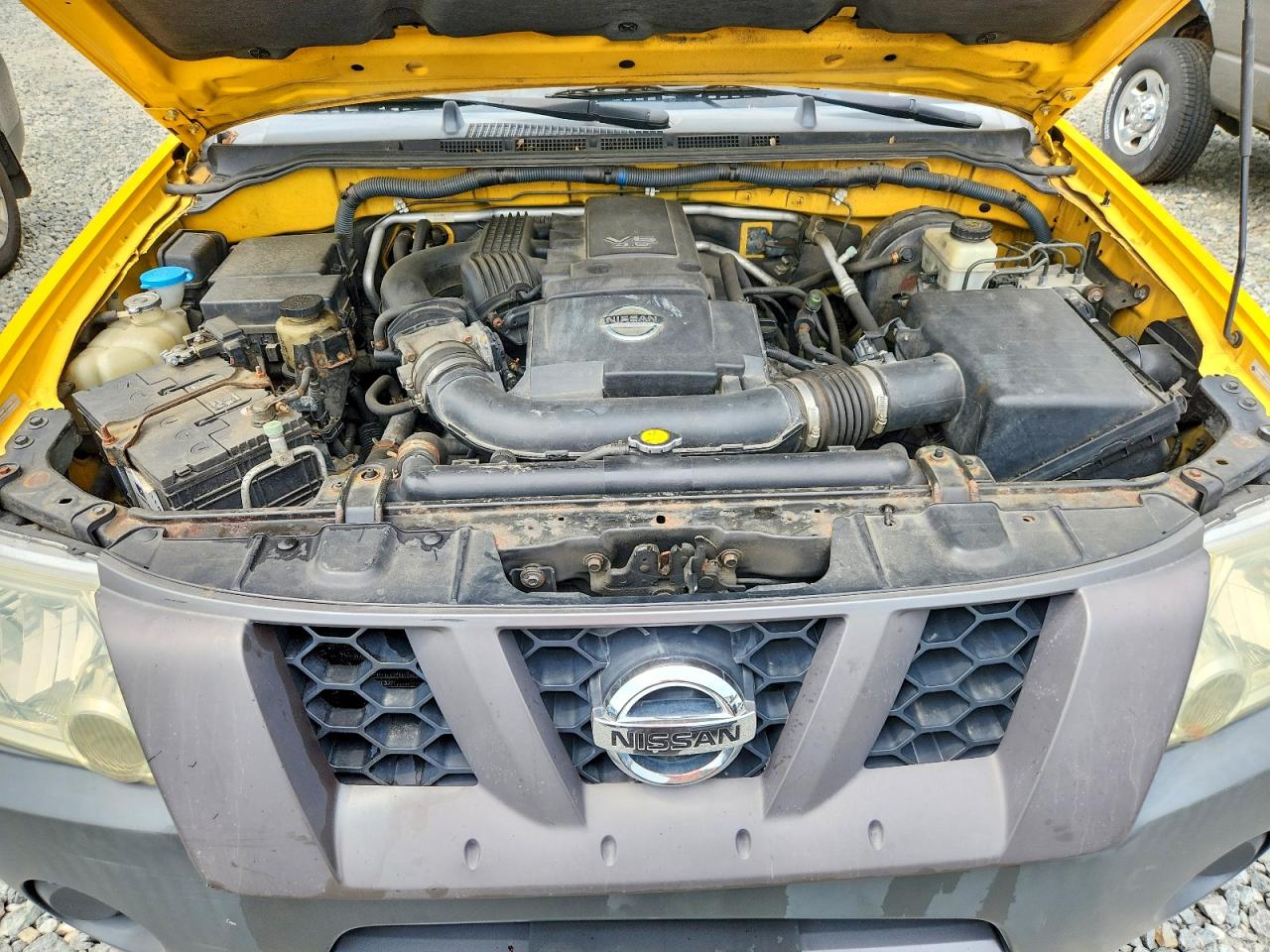 2005 Nissan Xterra S Yellow vin: 5N1AN08W55C610752