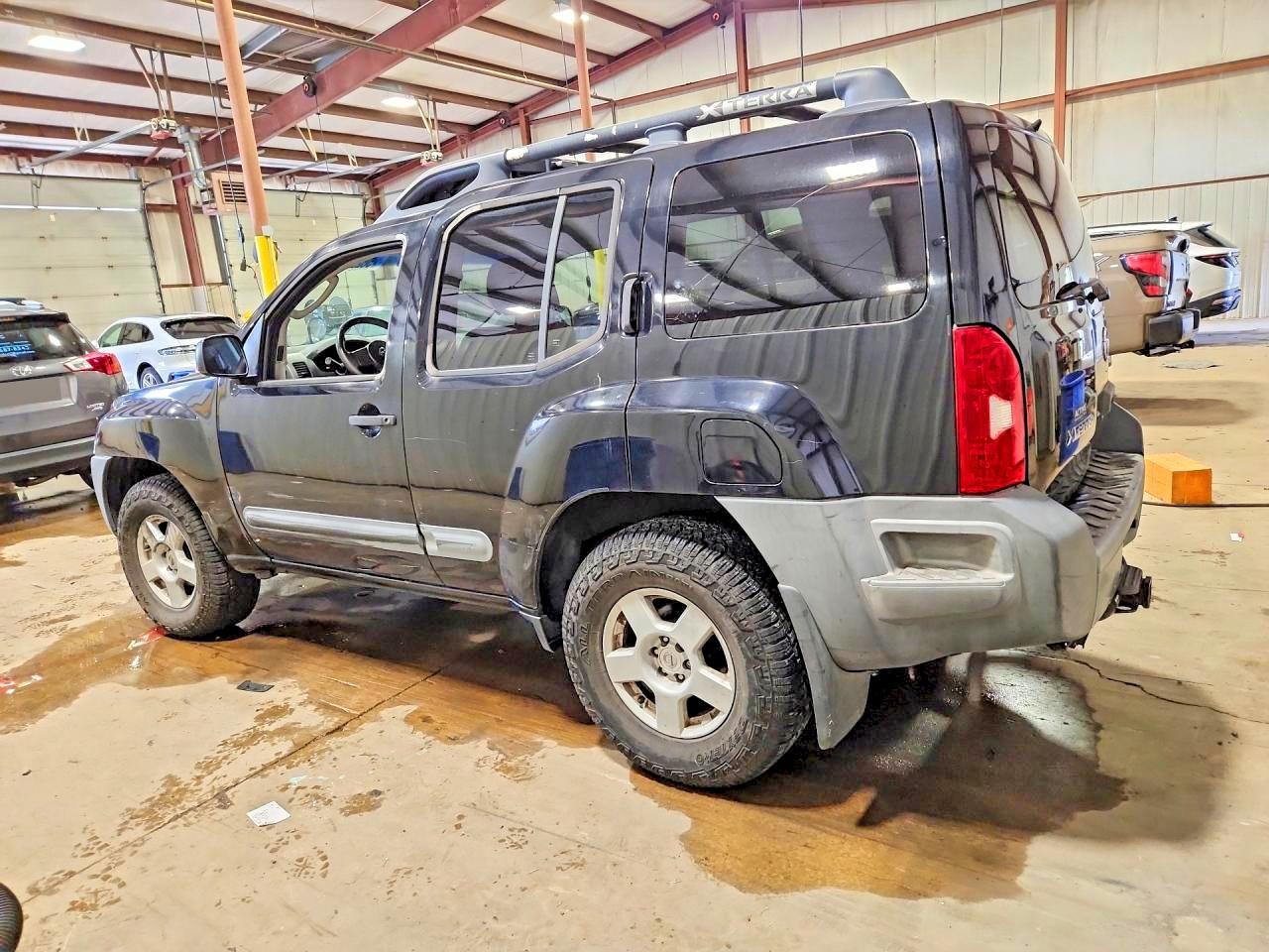 2005 Nissan Xterra S Black vin: 5N1AN08W55C615563