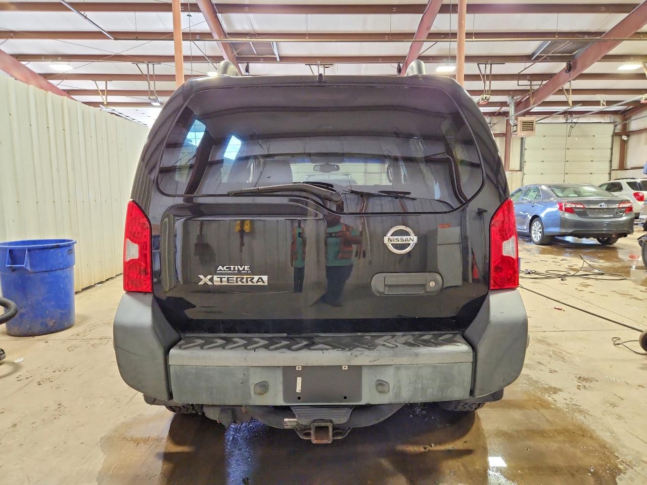 2005 Nissan Xterra S Black vin: 5N1AN08W55C615563
