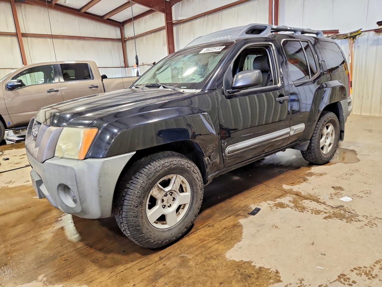 2005 Nissan Xterra S Black vin: 5N1AN08W55C615563