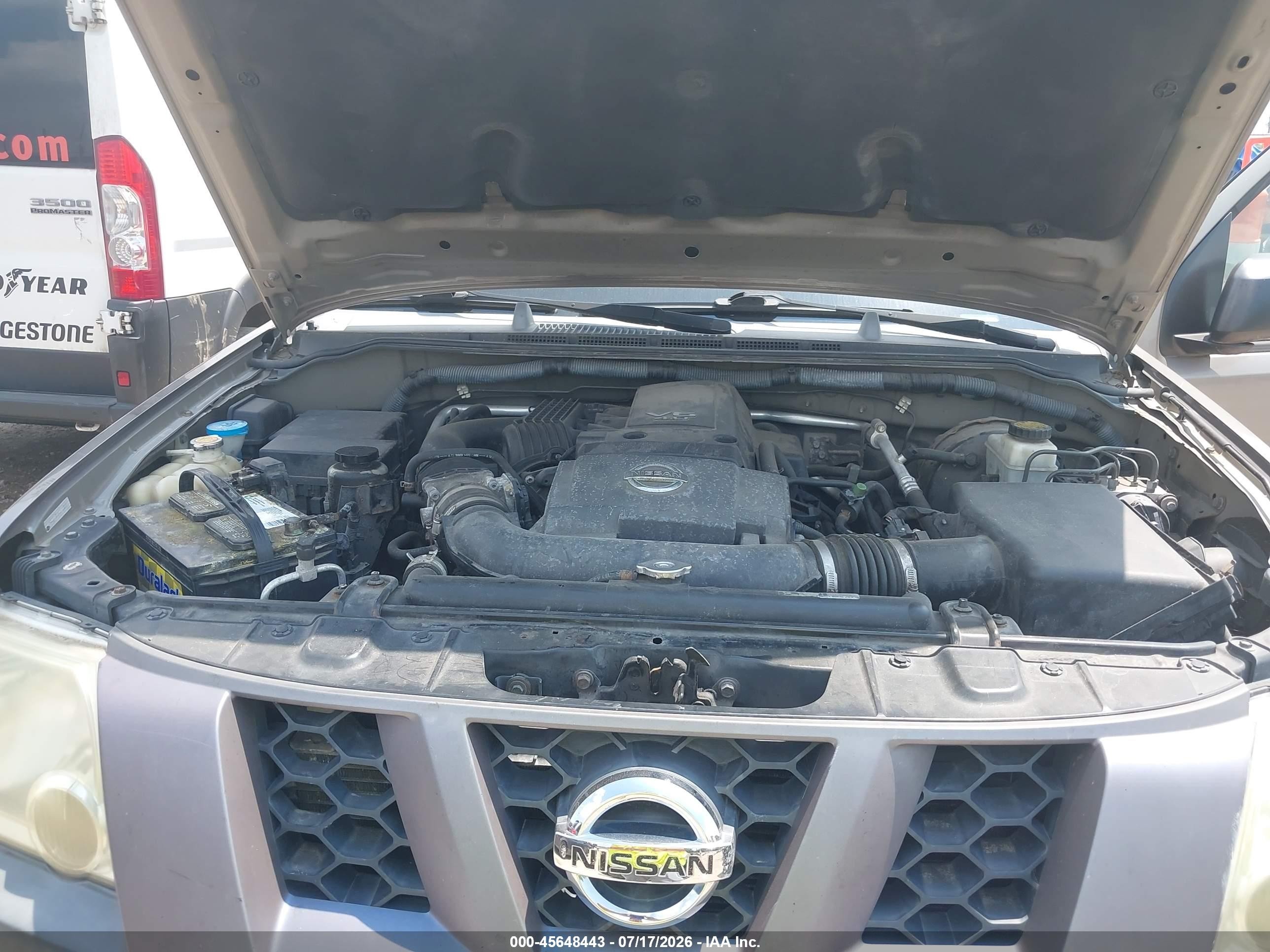 2006 Nissan Xterra X Gold vin: 5N1AN08W56C543586