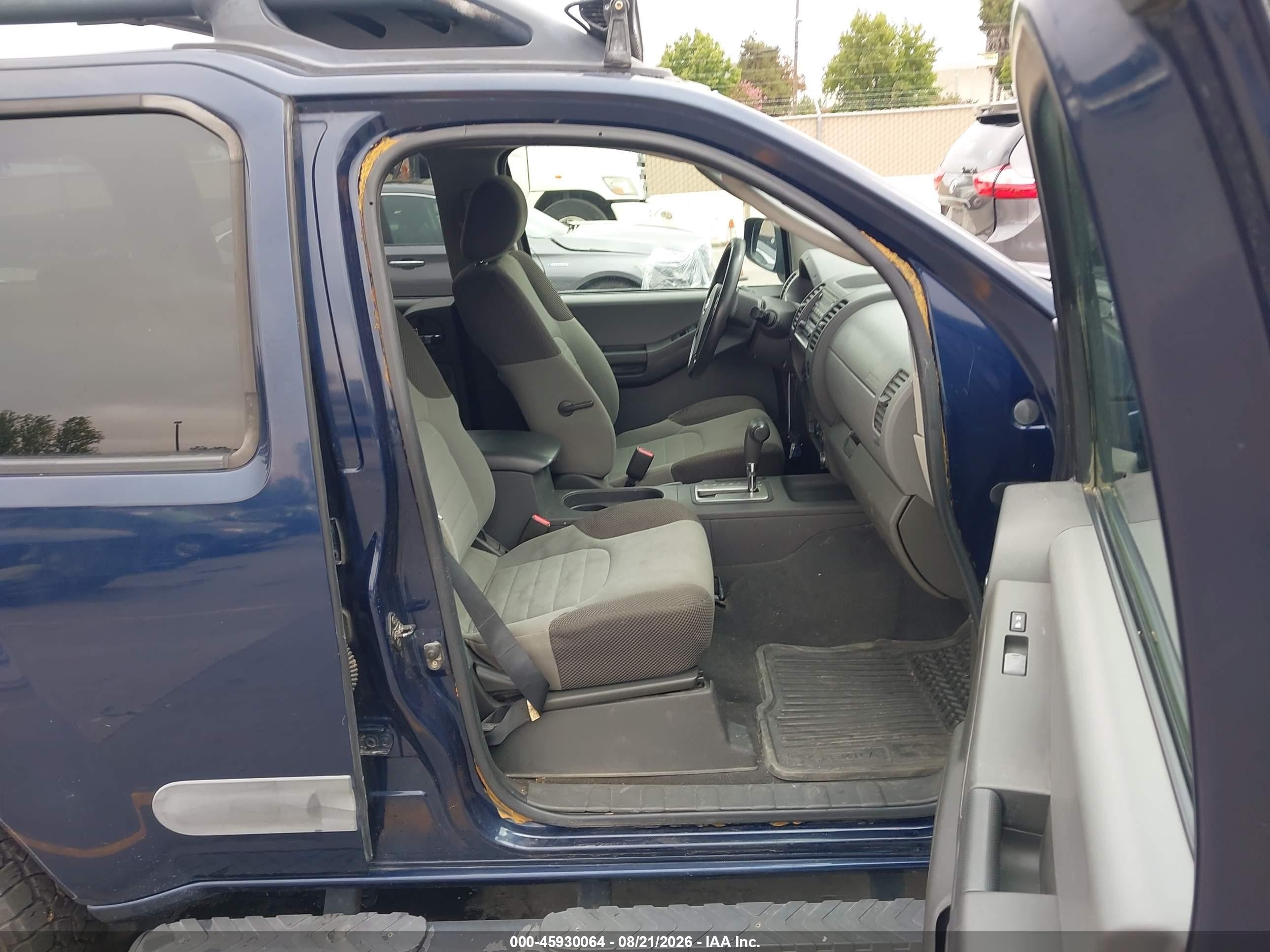 2007 Nissan Xterra Se Blue vin: 5N1AN08W57C513604