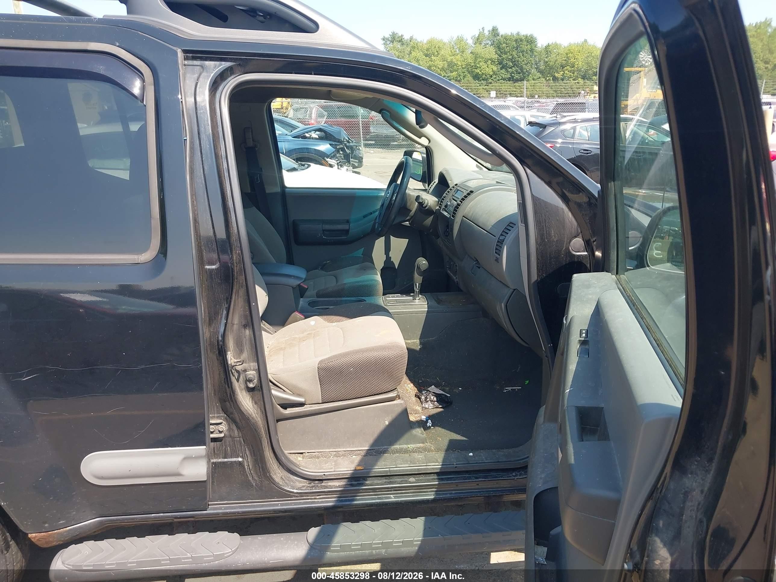 2007 Nissan Xterra S Black vin: 5N1AN08W57C519645