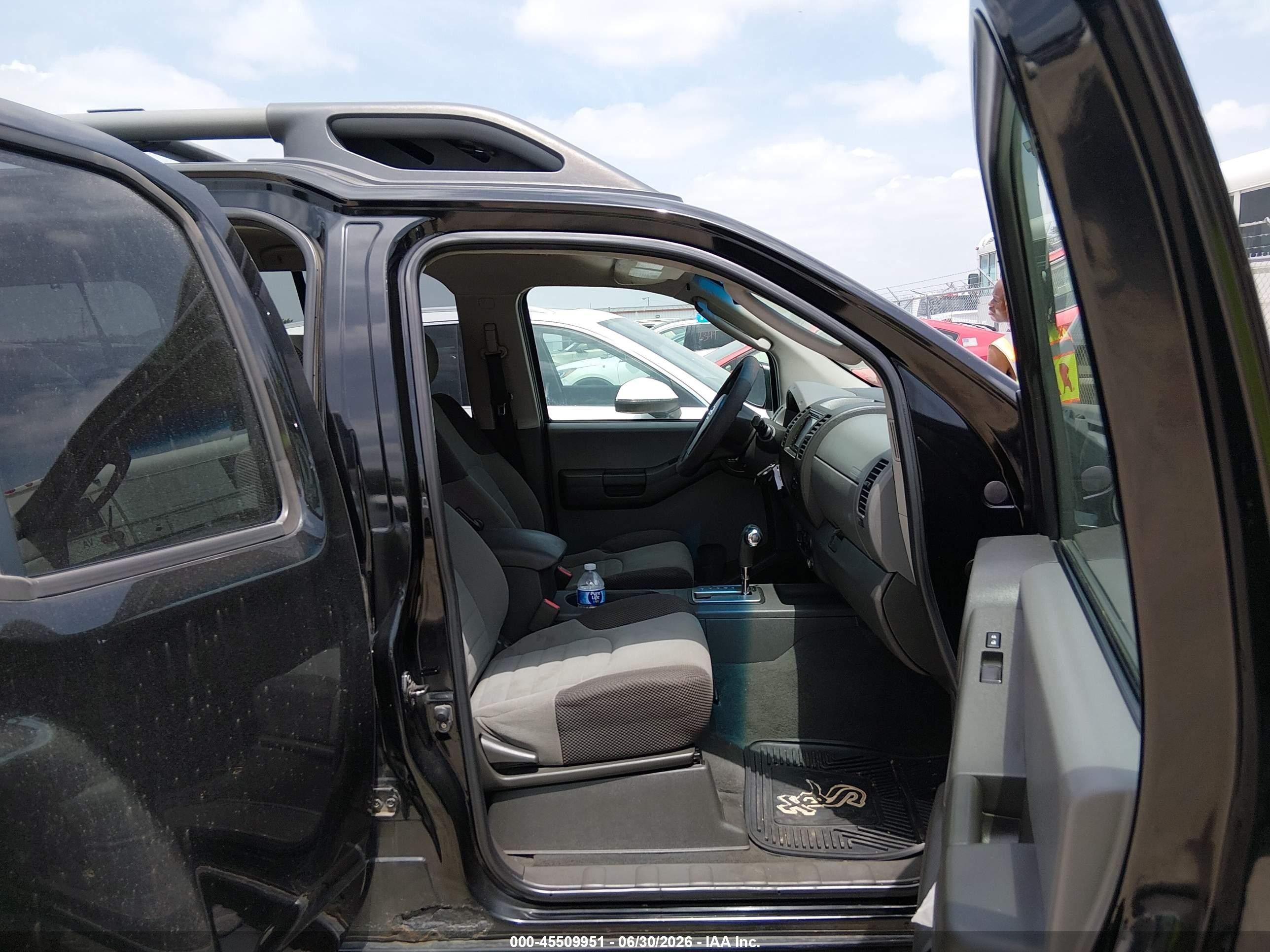 2008 Nissan Xterra S Black vin: 5N1AN08W58C501566