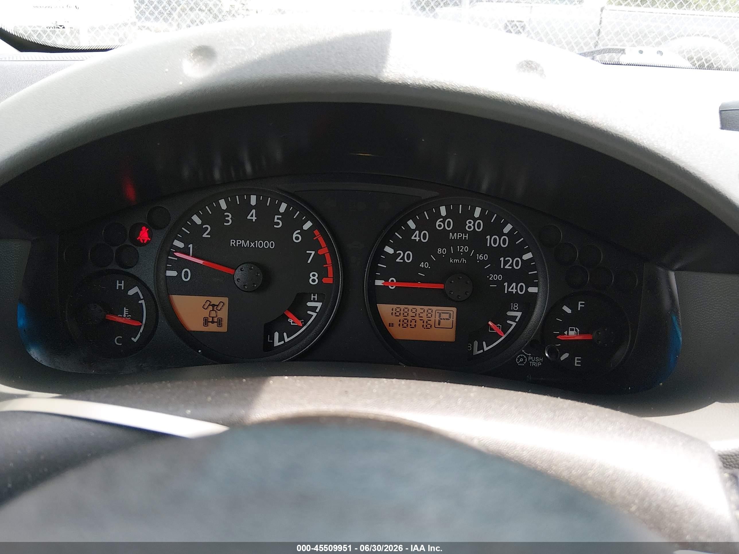 2008 Nissan Xterra S Black vin: 5N1AN08W58C501566