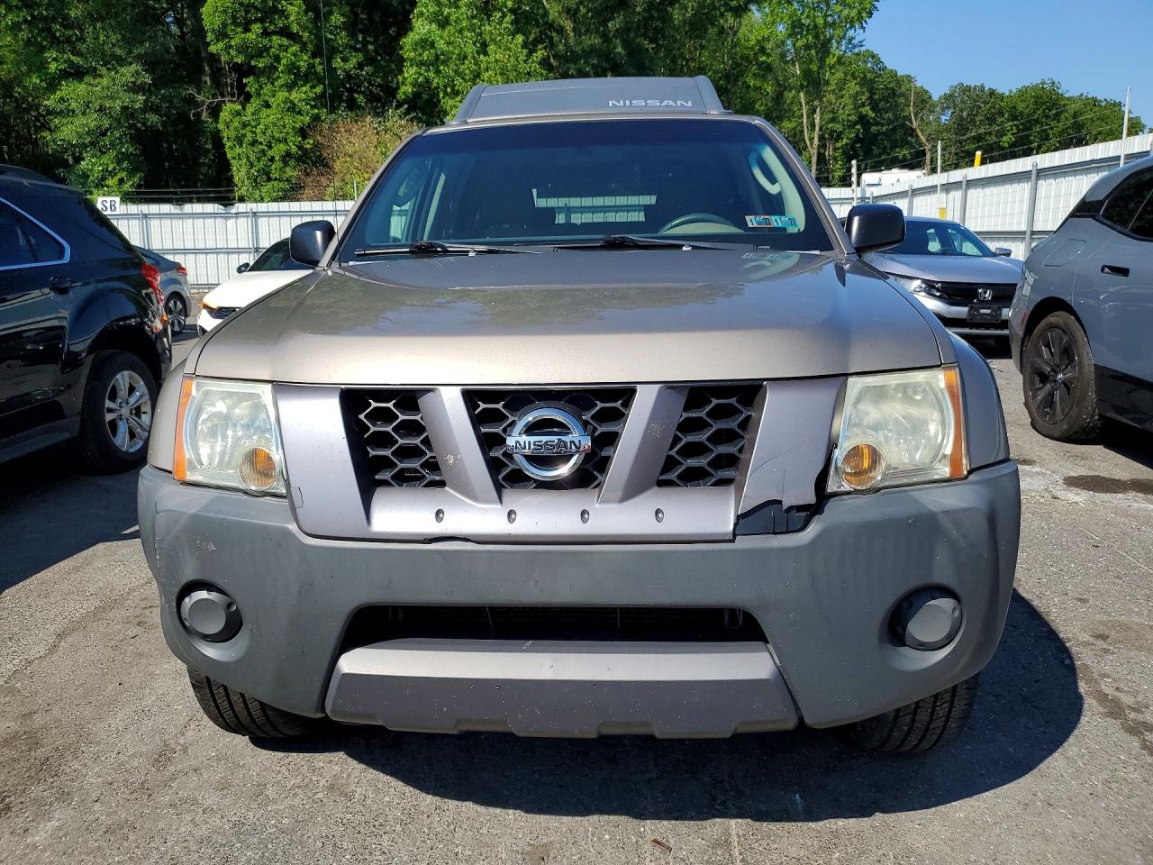 2008 Nissan Xterra X Brown vin: 5N1AN08W58C523115