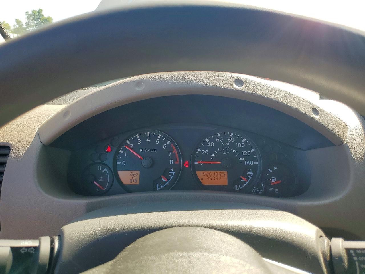 2008 Nissan Xterra X Brown vin: 5N1AN08W58C523115
