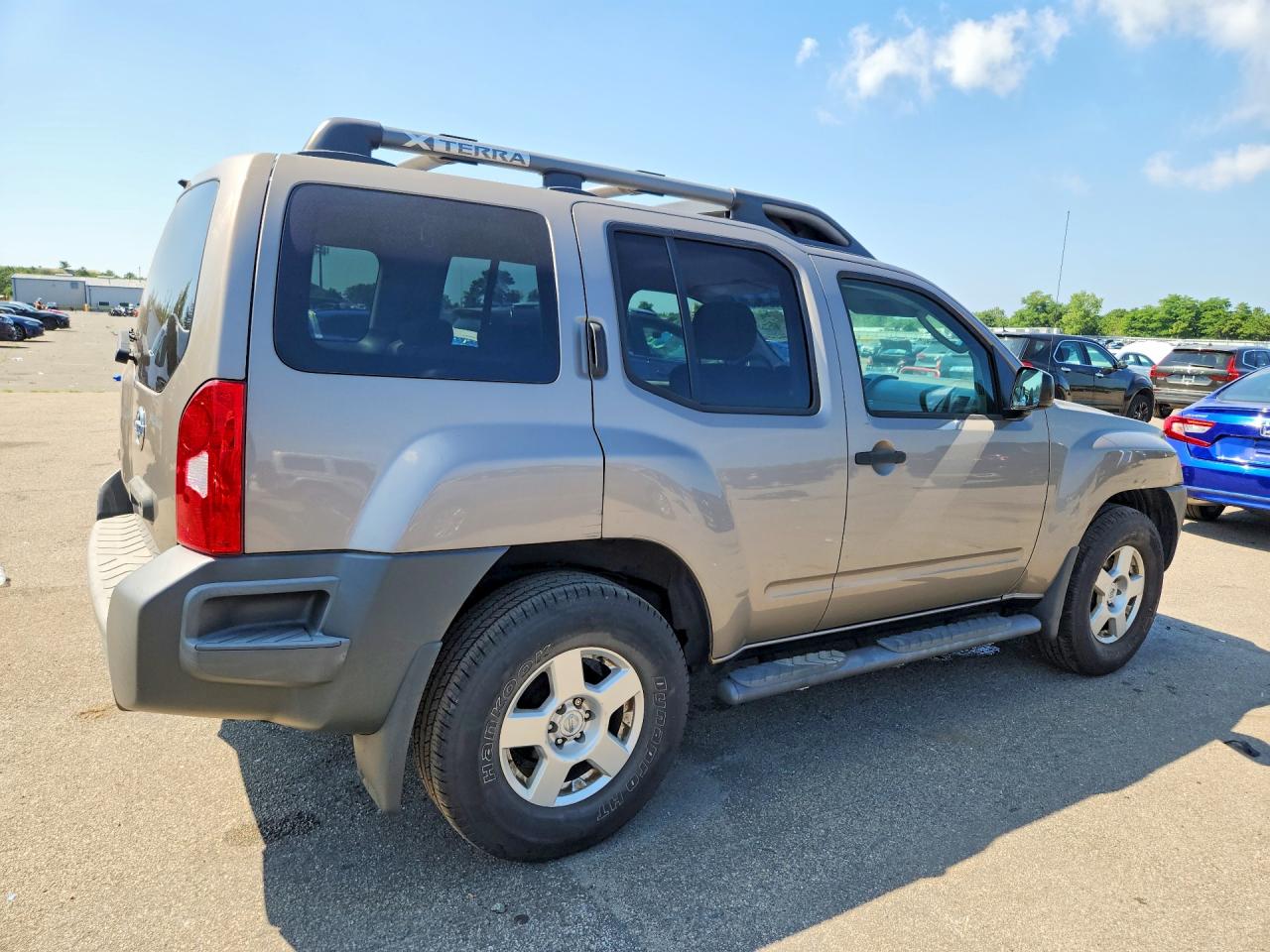 2008 Nissan Xterra X Silver vin: 5N1AN08W58C523115