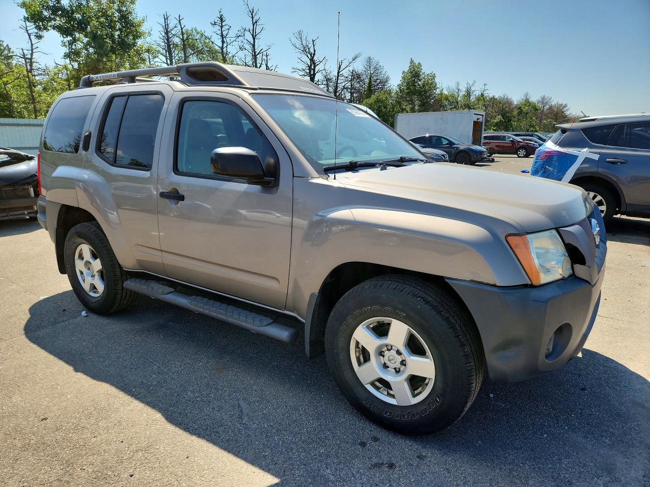 2008 Nissan Xterra X Silver vin: 5N1AN08W58C523115