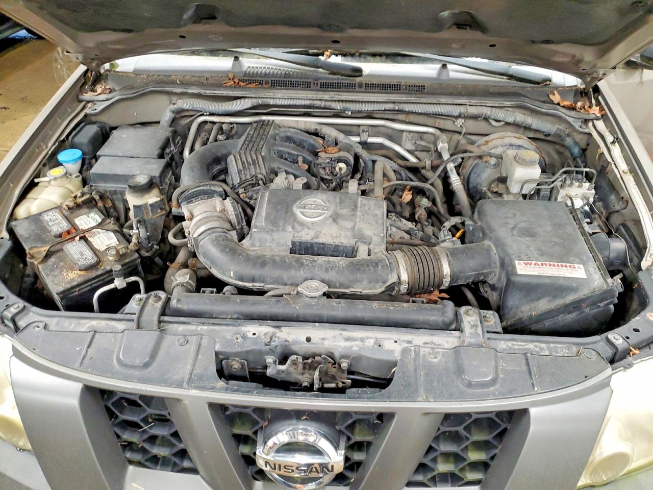2008 Nissan Xterra X Gray vin: 5N1AN08W58C535085