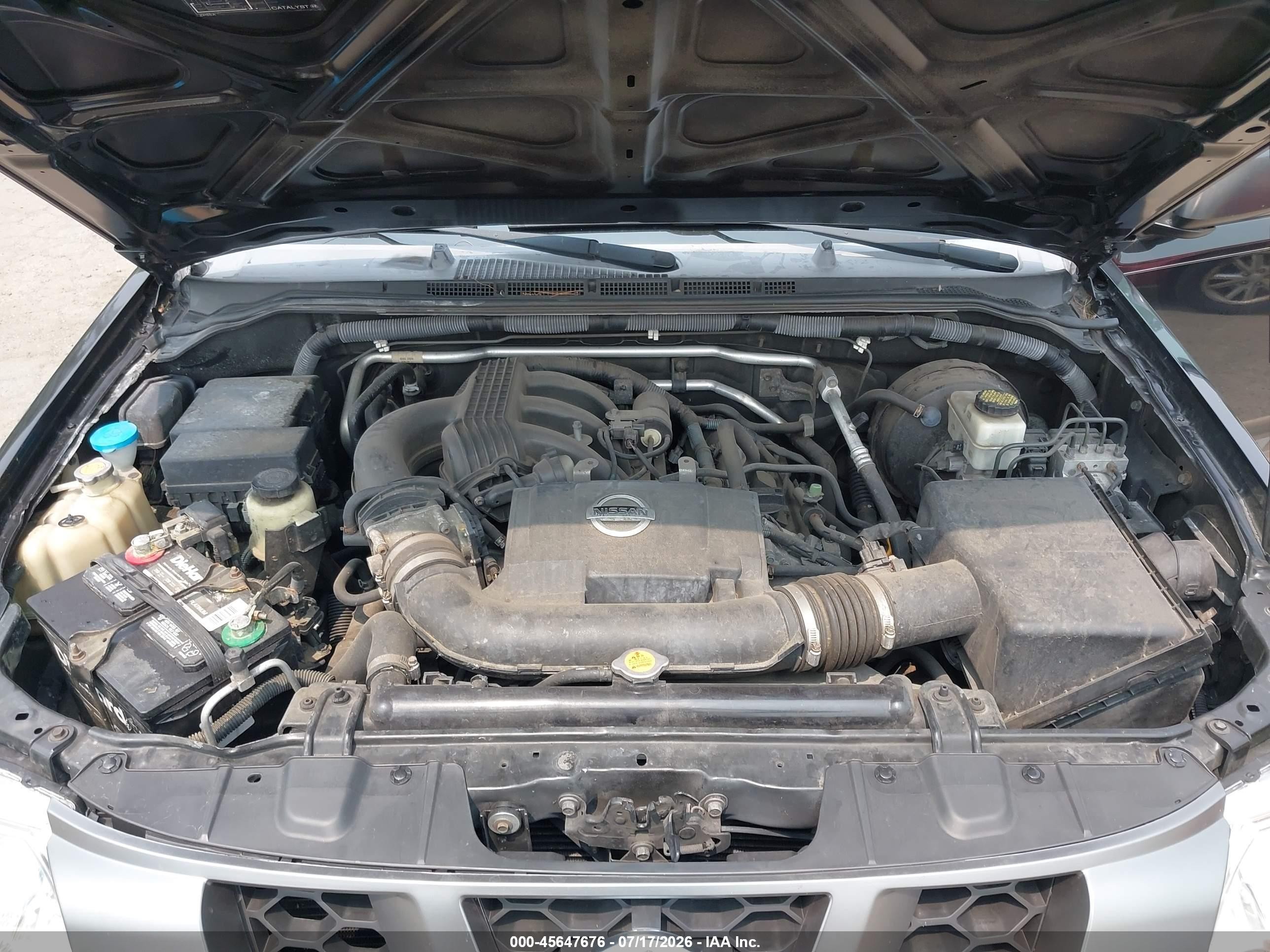 2008 Nissan Xterra S Черный vin: 5N1AN08W58C541243