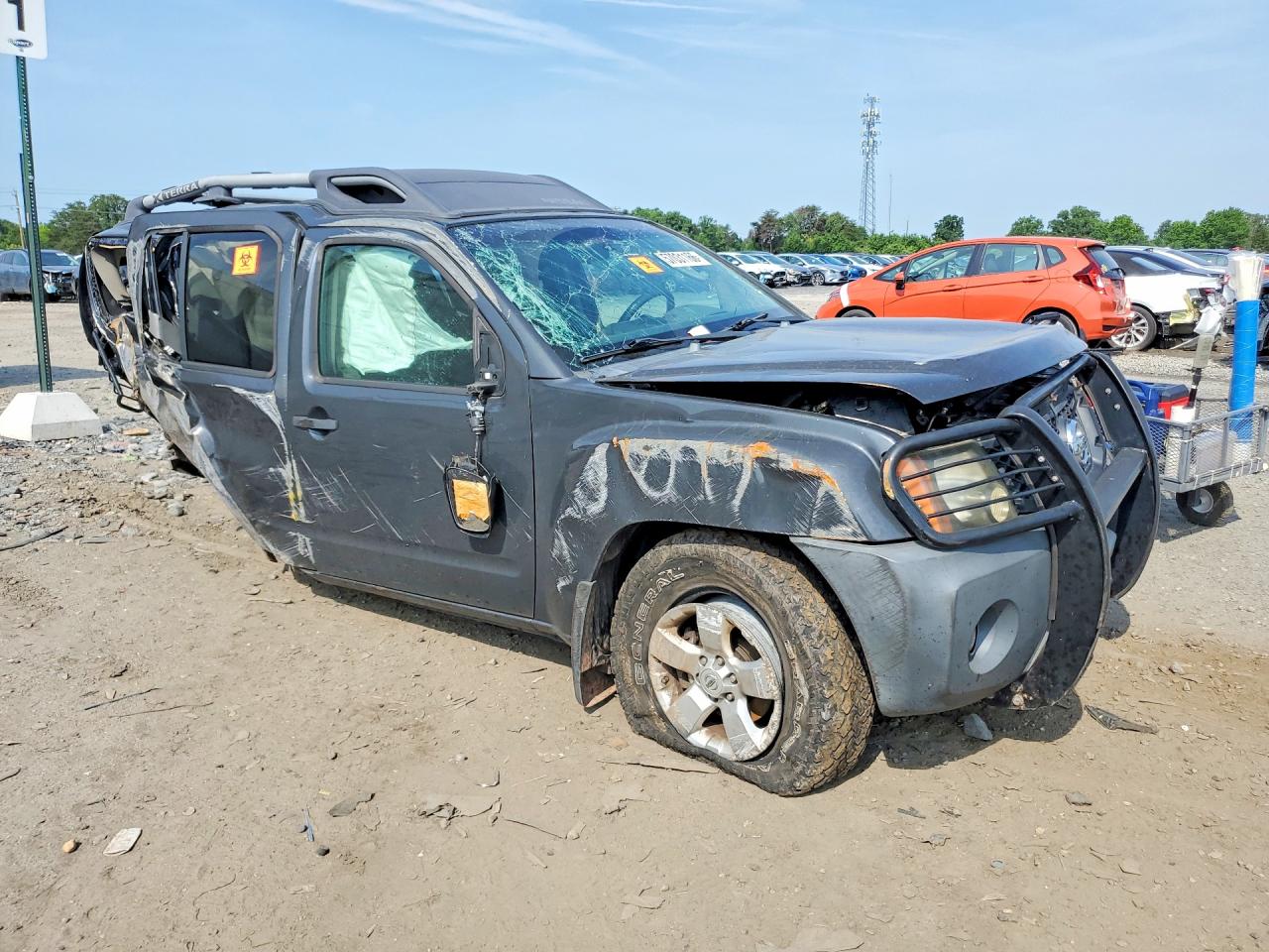 2009 Nissan Xterra X Gray vin: 5N1AN08W59C515601