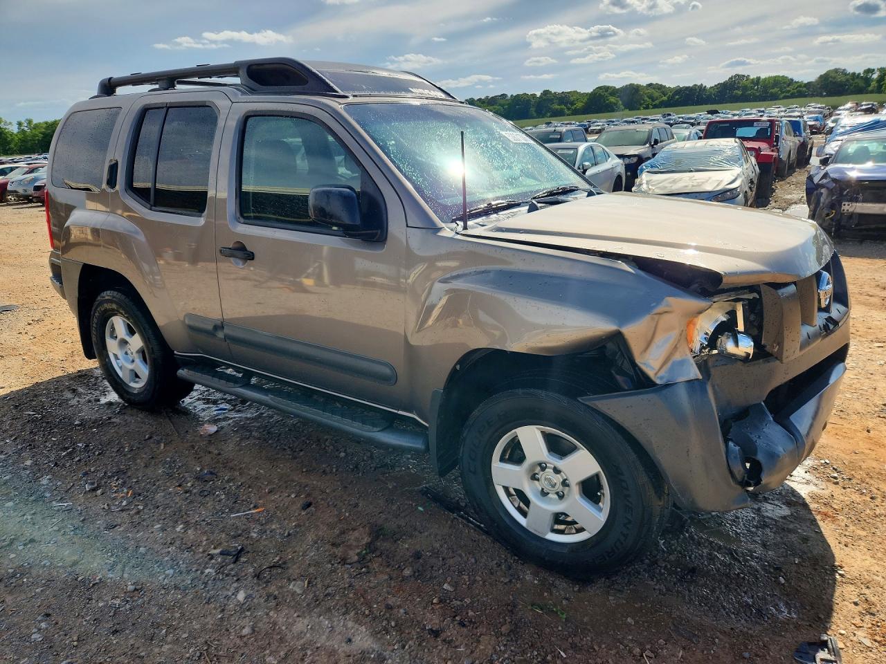 2005 Nissan Xterra S Brown vin: 5N1AN08W65C618889